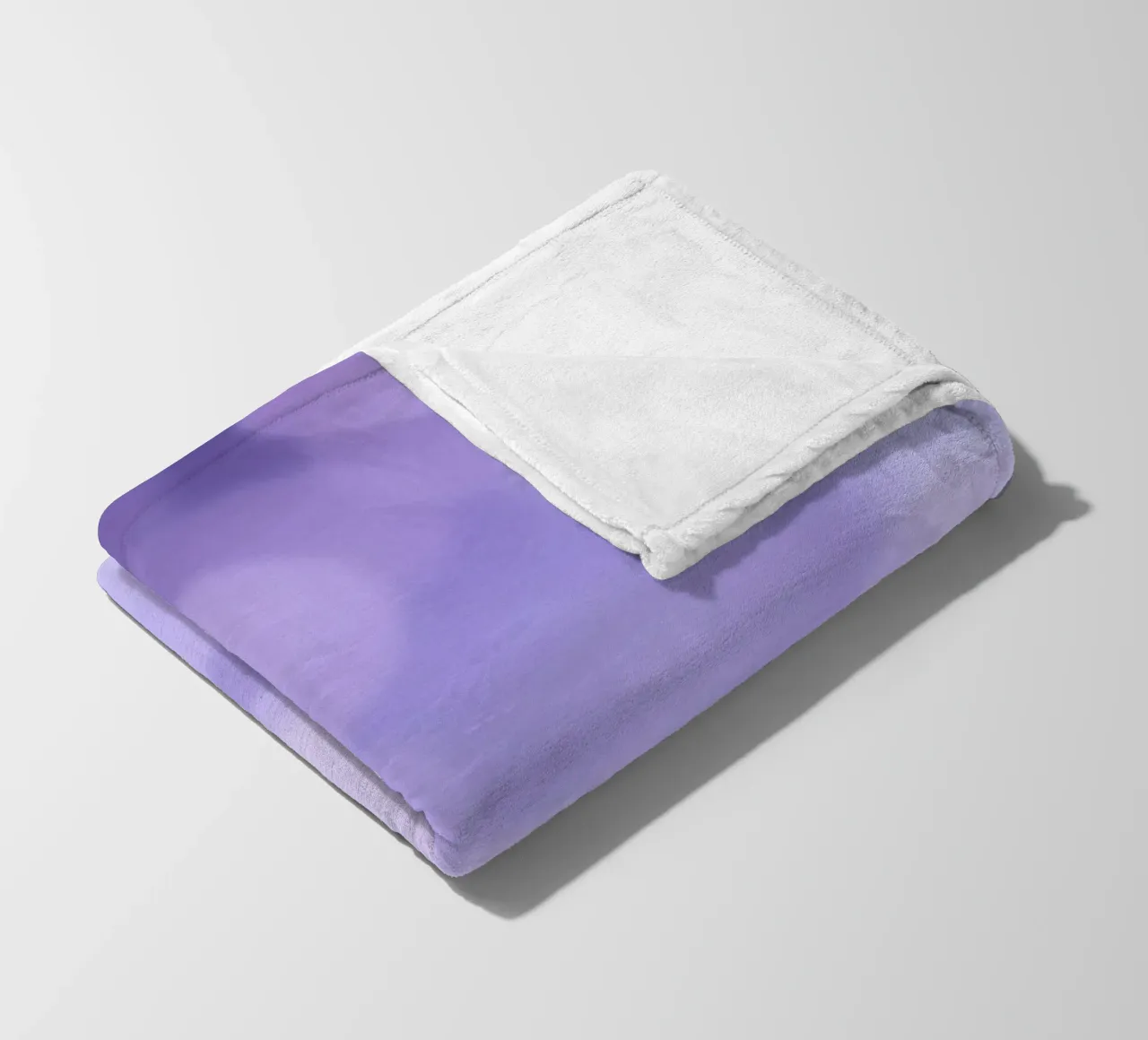 Sfondo bokeh con luci soffuse viola e blu coperta in pile da DesignDoodle