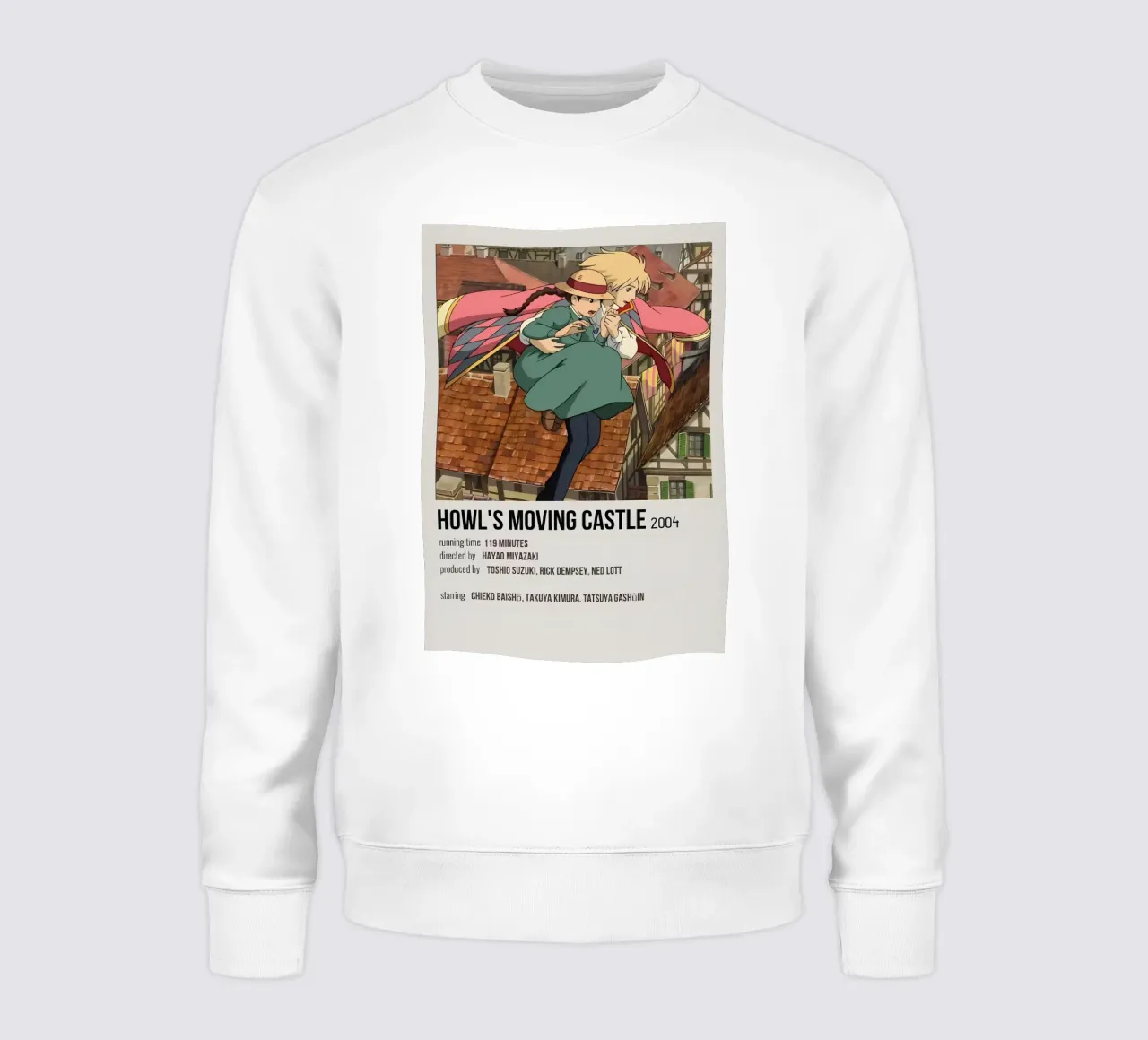 HOWL'S MOVING CASTLE 2004 felpa da Totoya