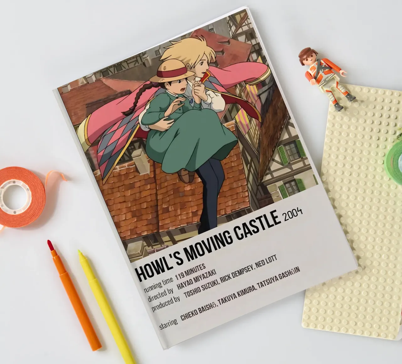HOWL'S MOVING CASTLE 2004 notebook by Totoya