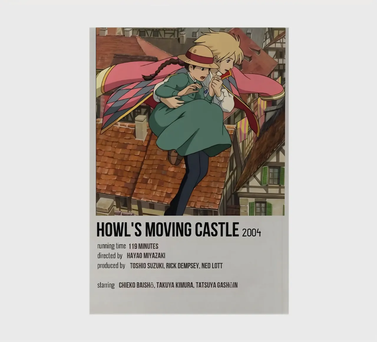 HOWL'S MOVING CASTLE 2004 notebook by Totoya