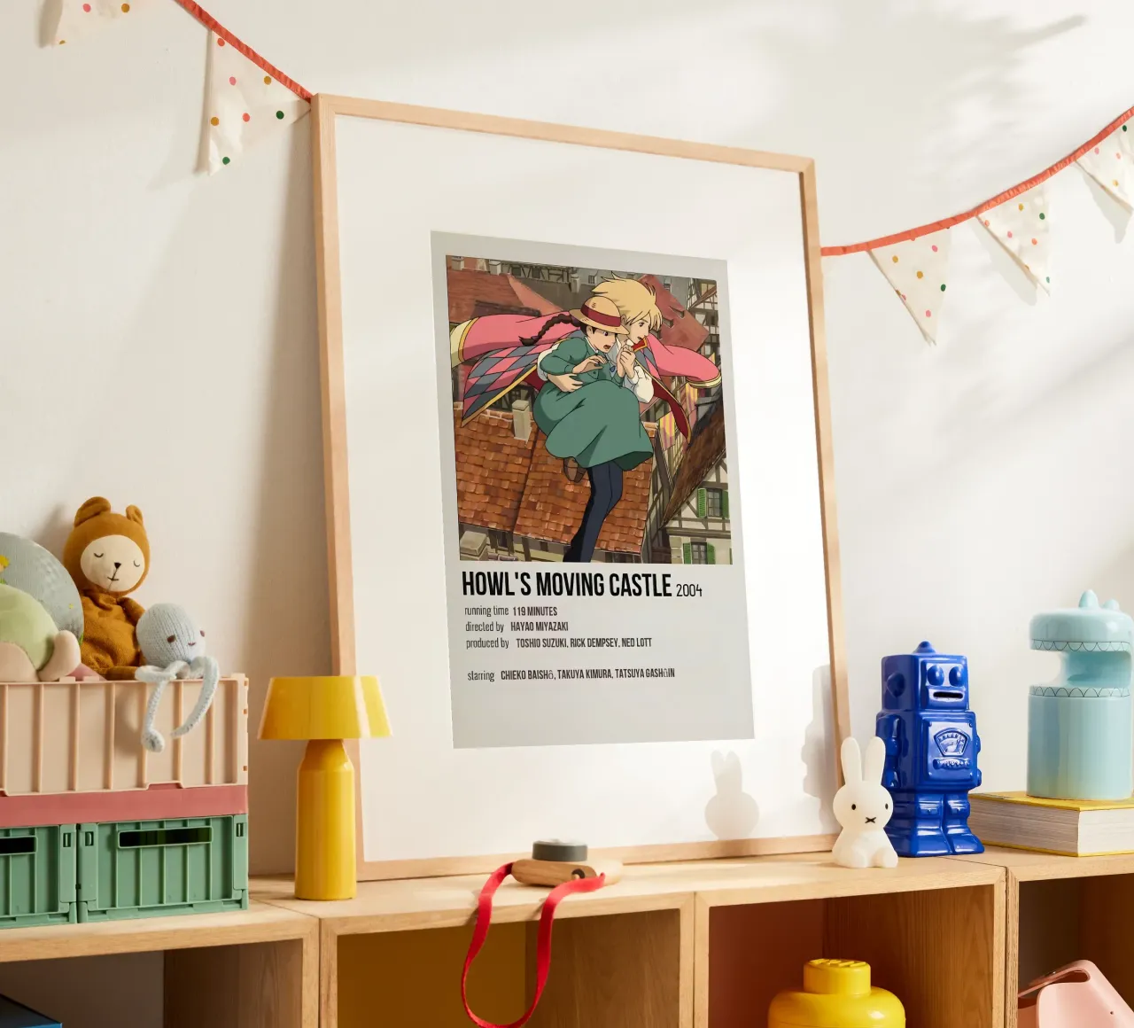 HOWL'S MOVING CASTLE 2004 poster da Totoya