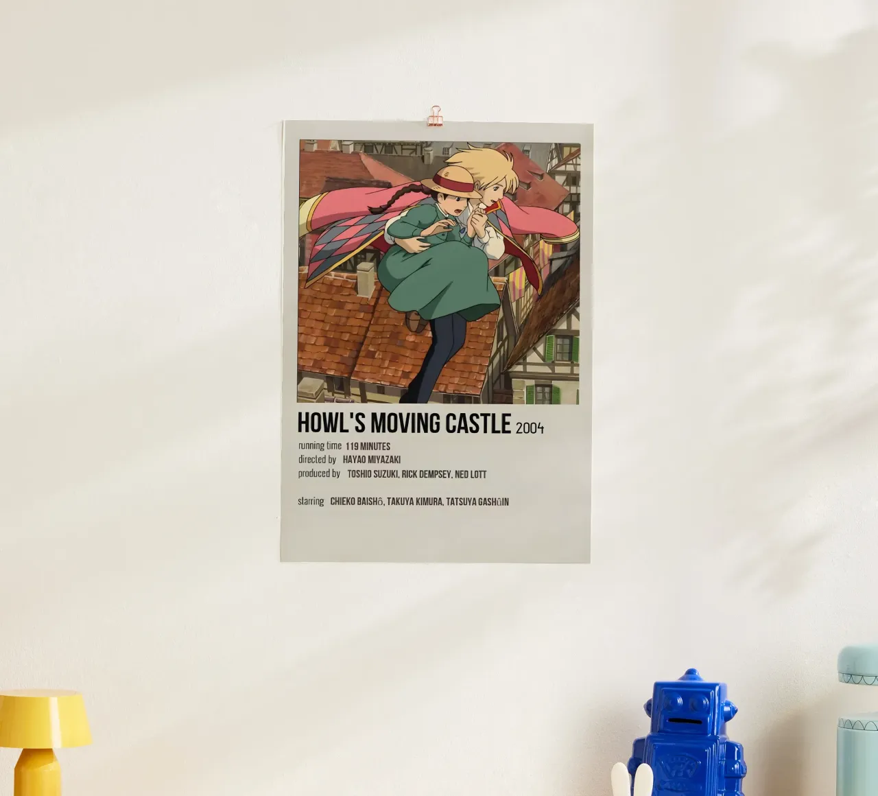 HOWL'S MOVING CASTLE 2004 poster da Totoya