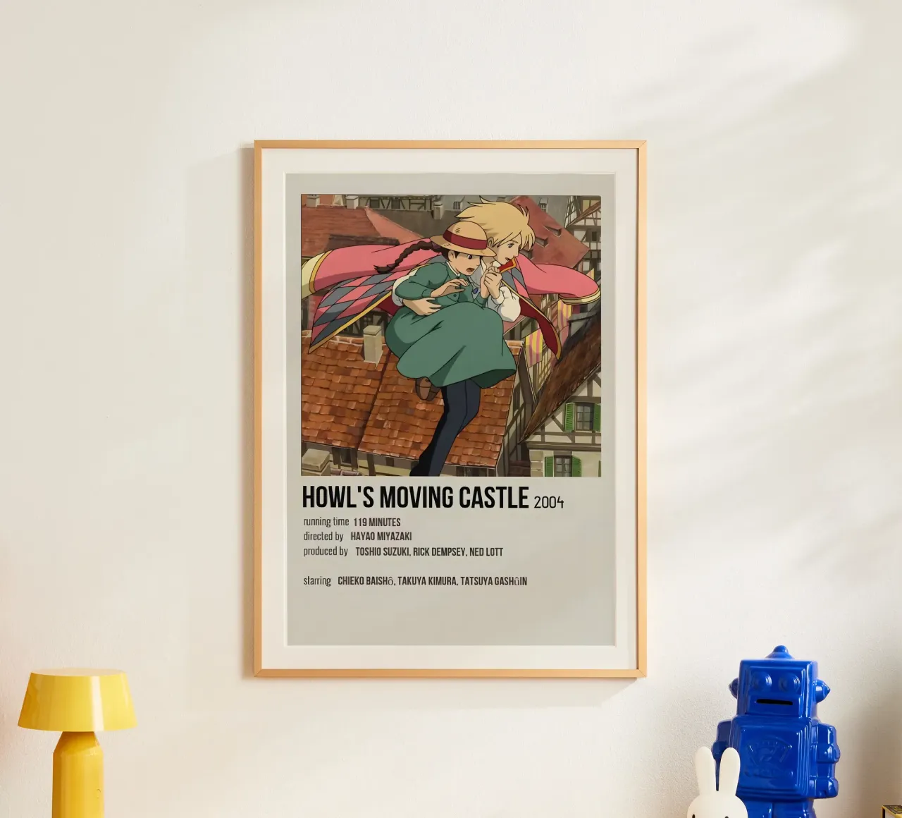 HOWL'S MOVING CASTLE 2004 poster da Totoya
