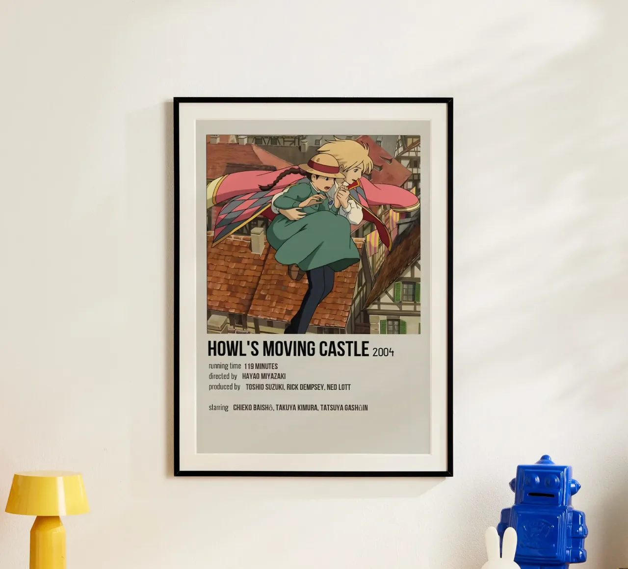 HOWL'S MOVING CASTLE 2004 poster da Totoya