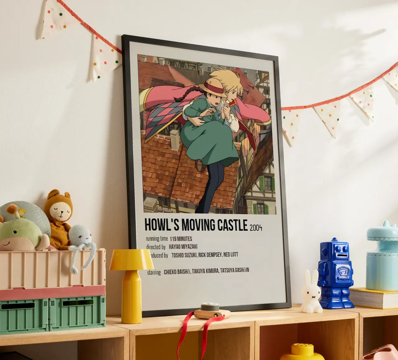 HOWL'S MOVING CASTLE 2004 poster da Totoya
