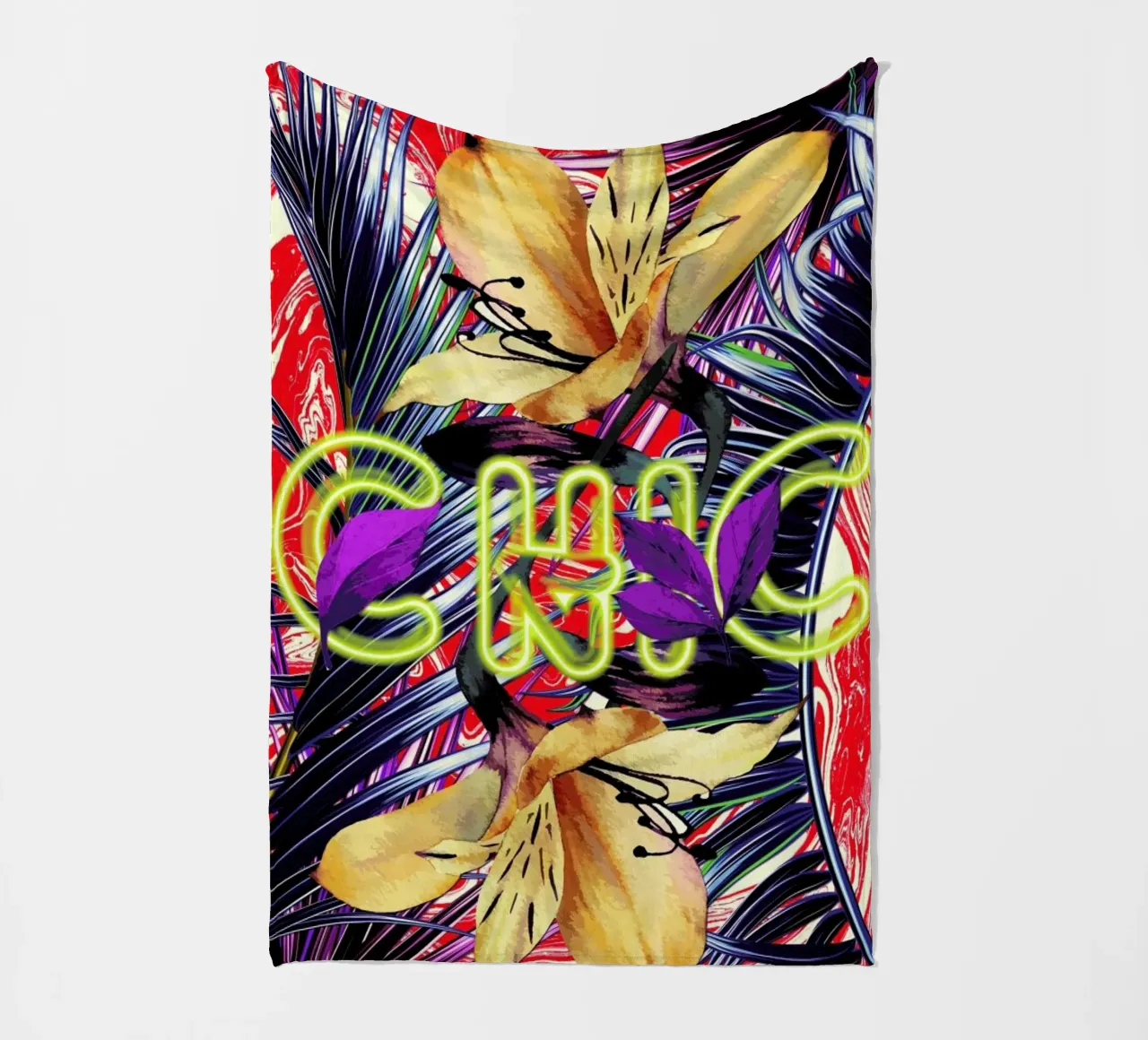 Chic Fleecedecke von Mayka ienova