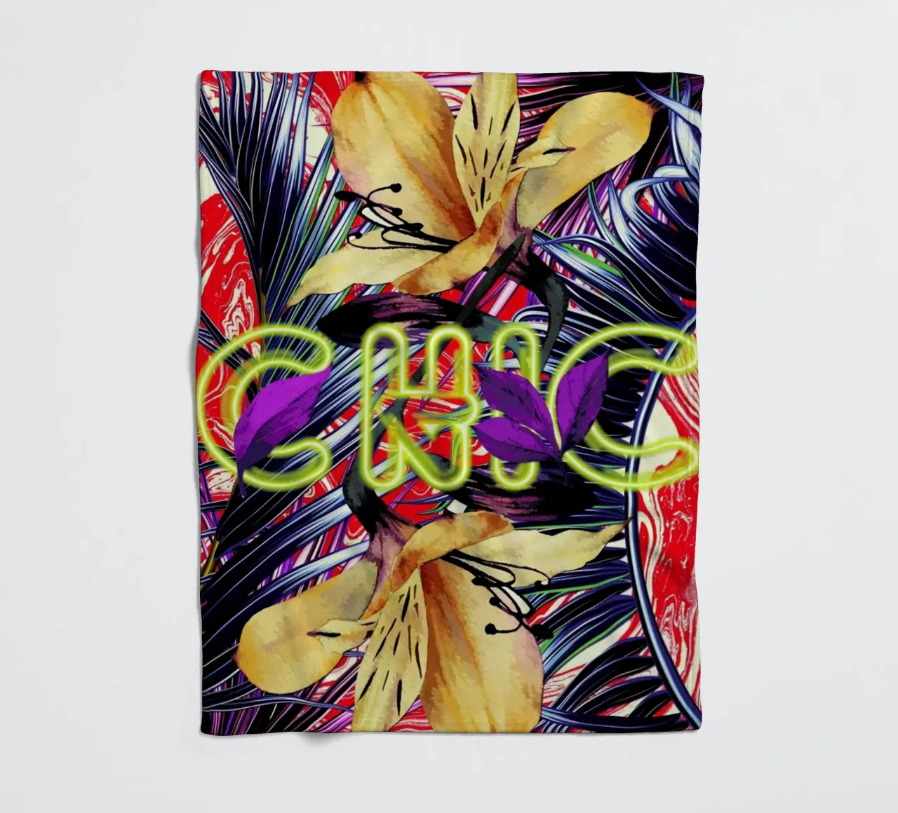 Chic Fleecedecke von Mayka ienova