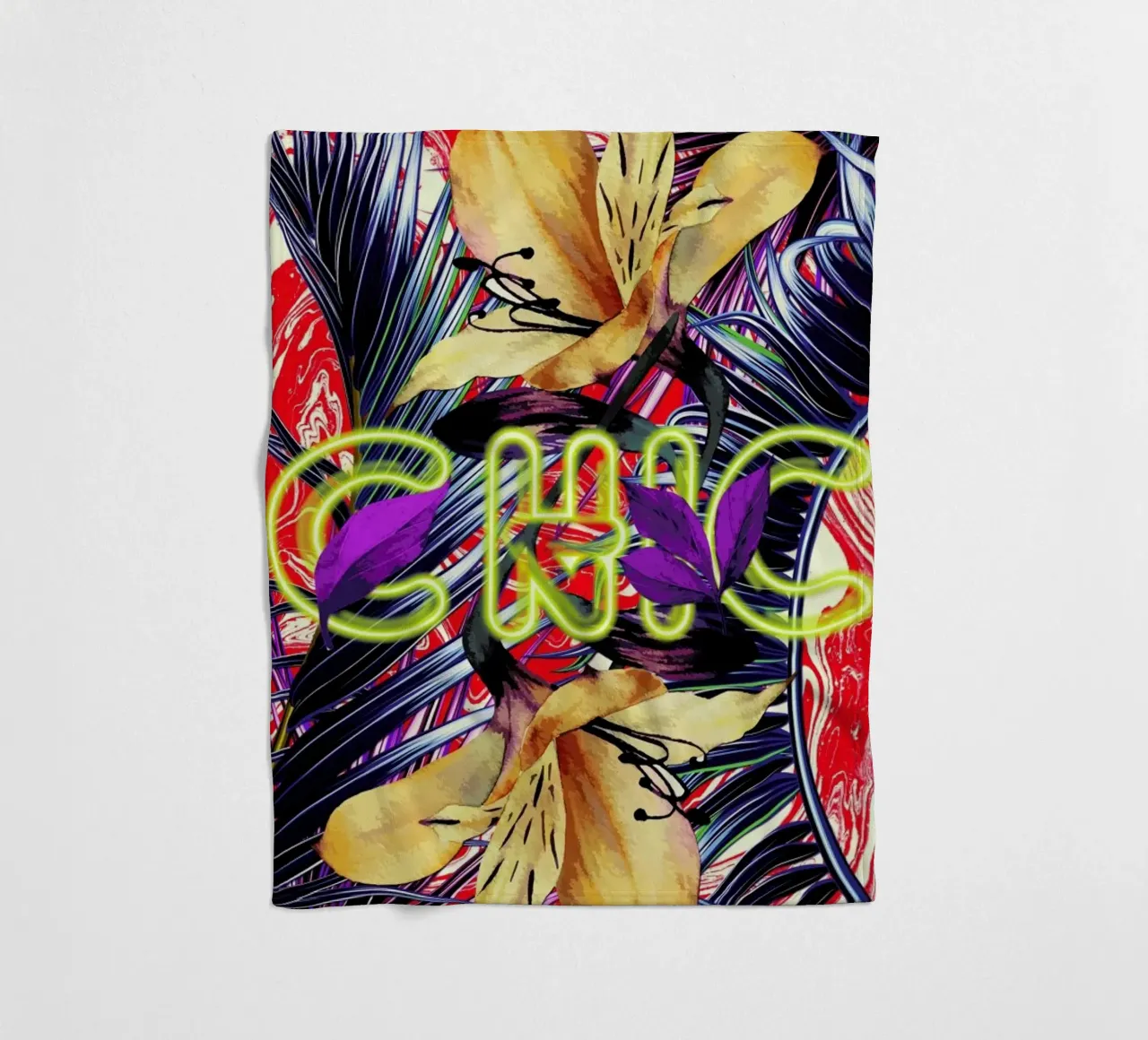 Chic Fleecedecke von Mayka ienova