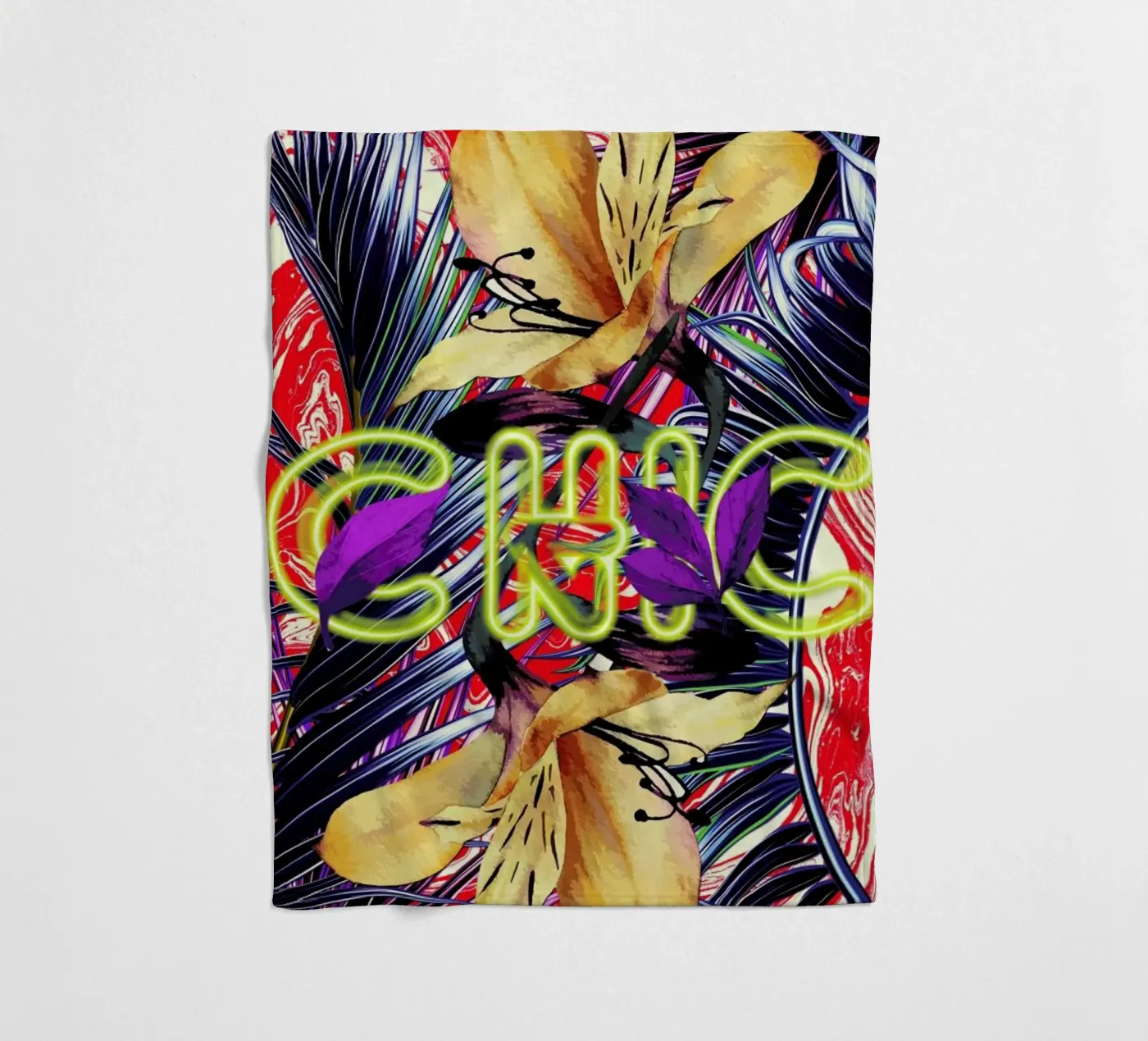 Chic plaid polaire de Mayka ienova