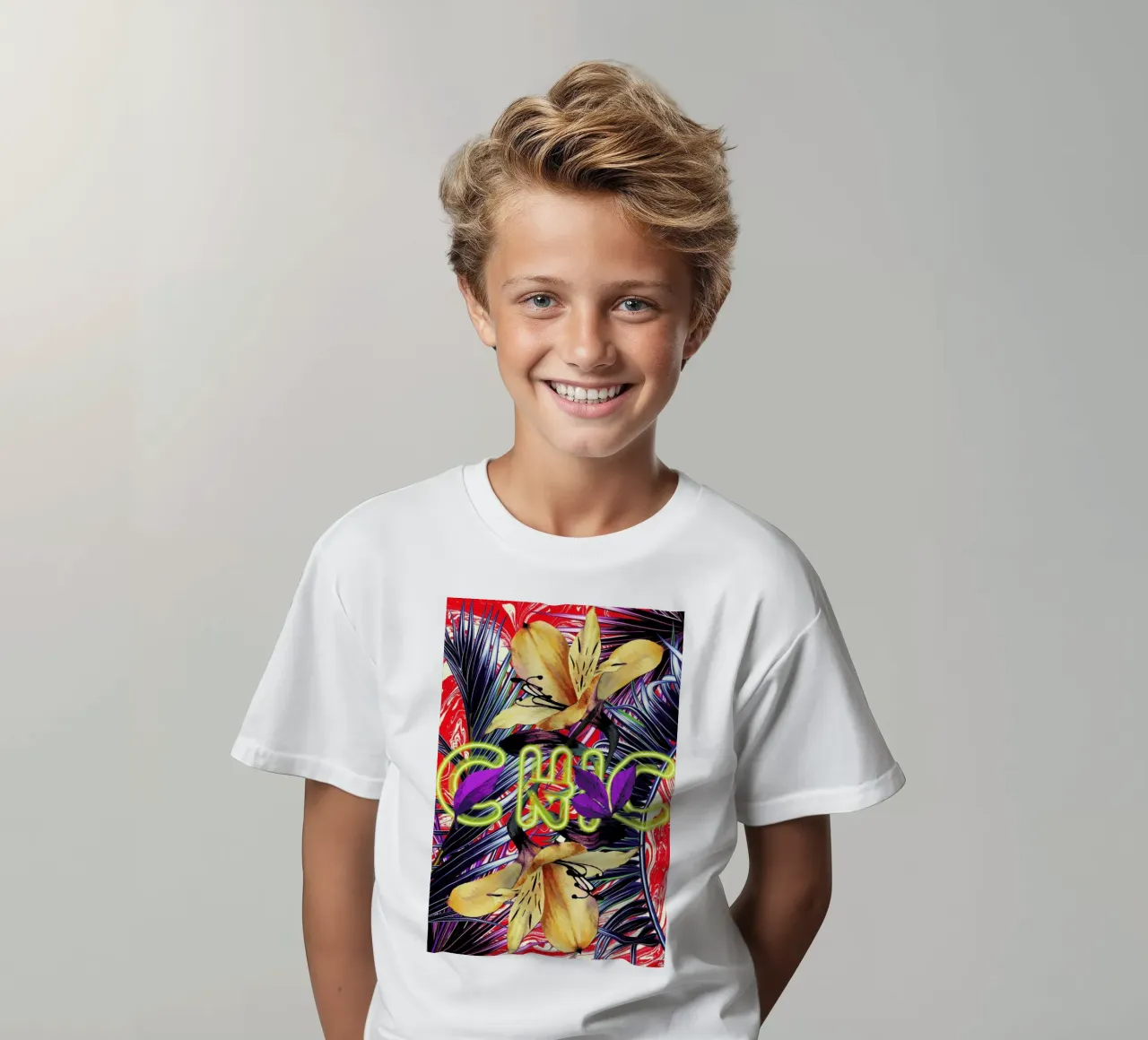 Chic kinder t-shirt van Mayka ienova