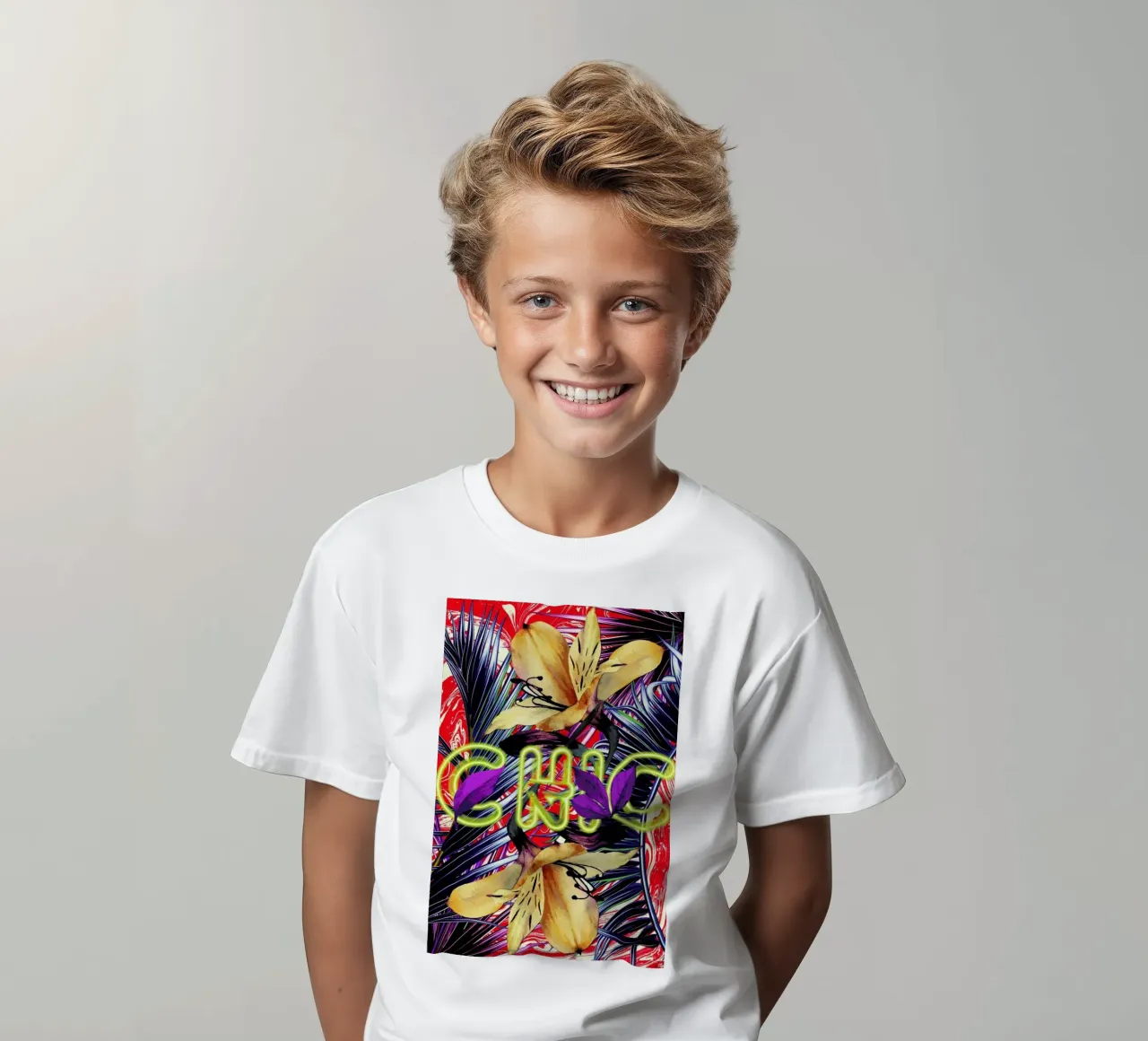 Chic kinder t-shirt van Mayka ienova