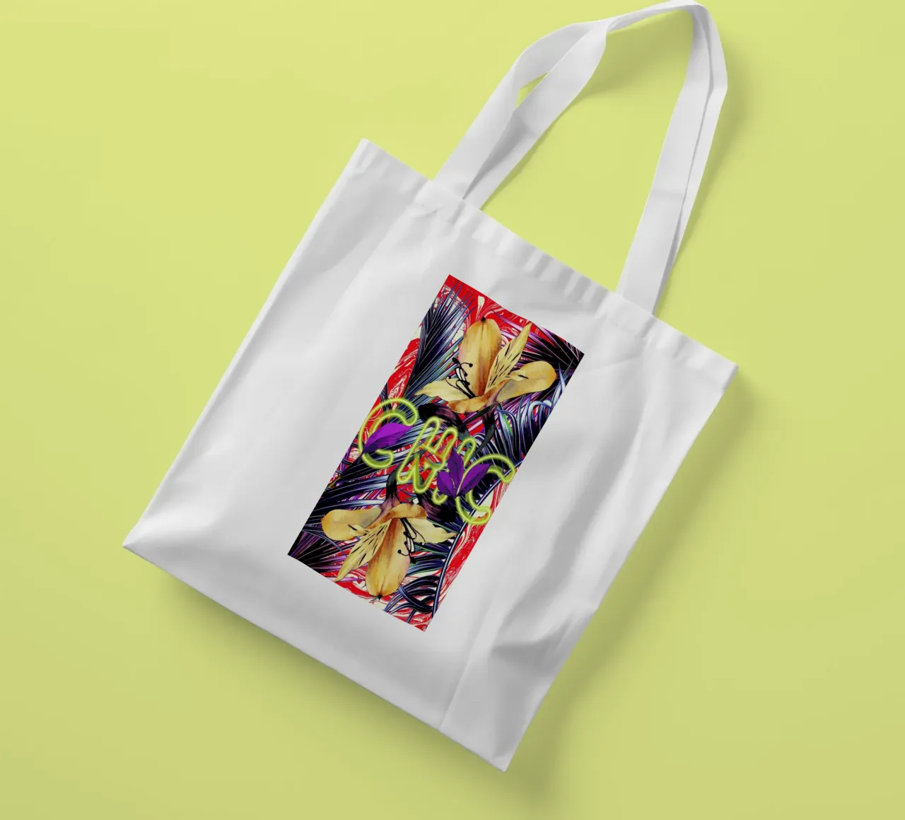 Chic tote bag by Mayka ienova