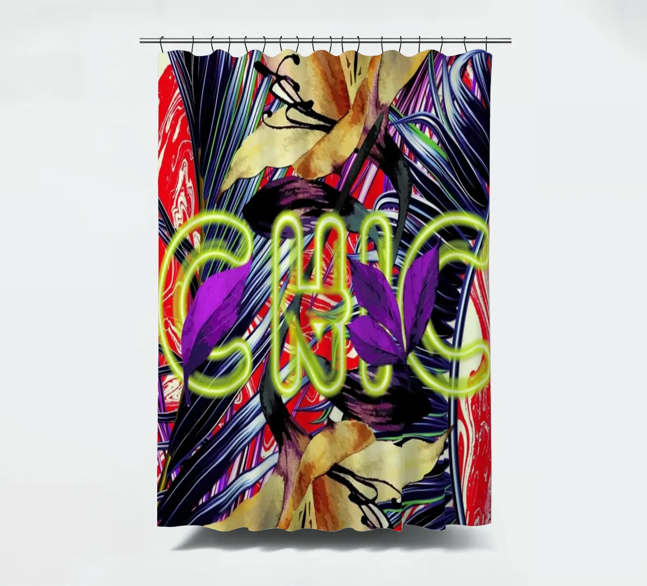 Chic douchegordijn van Mayka ienova