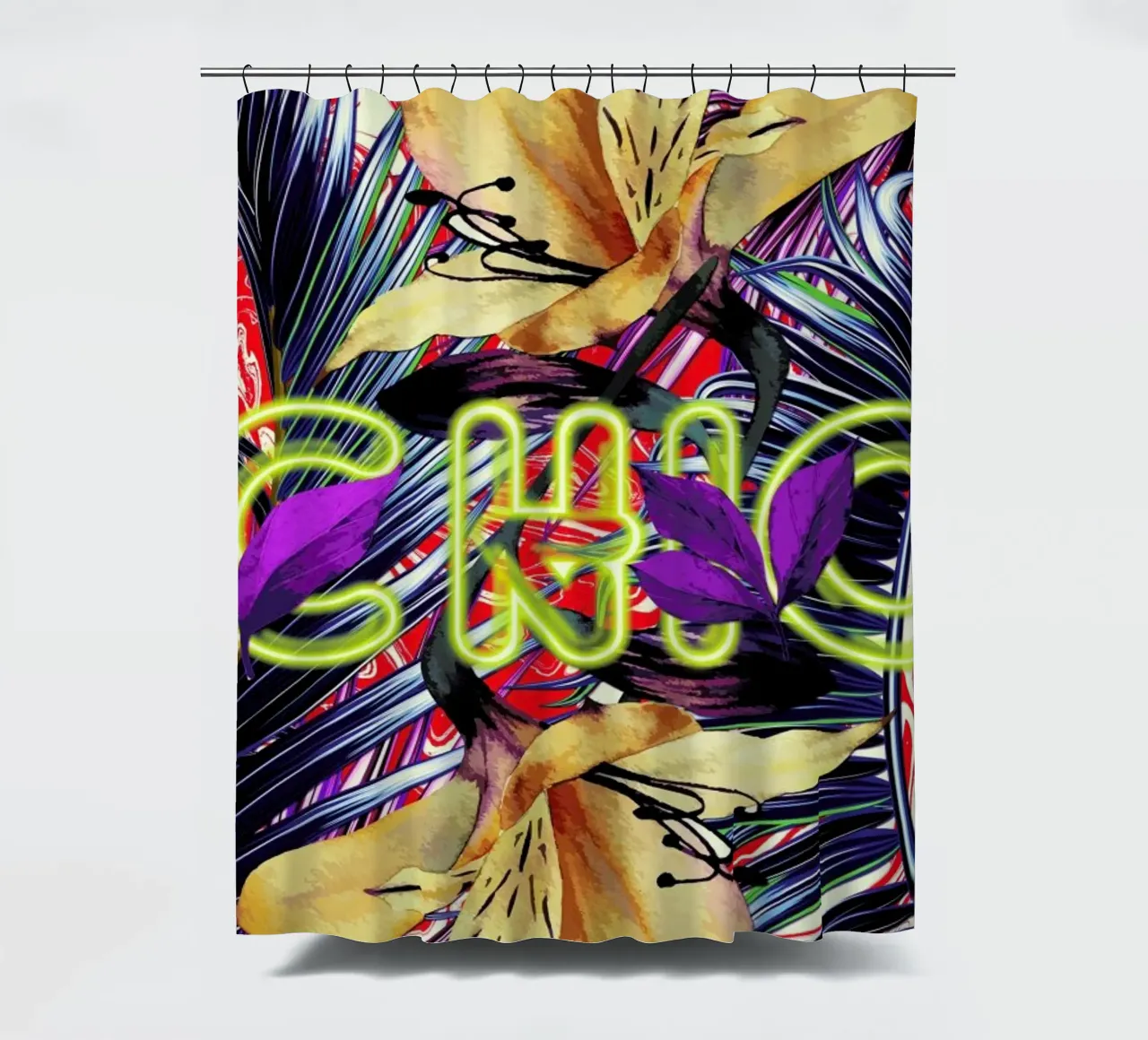 Chic douchegordijn van Mayka ienova