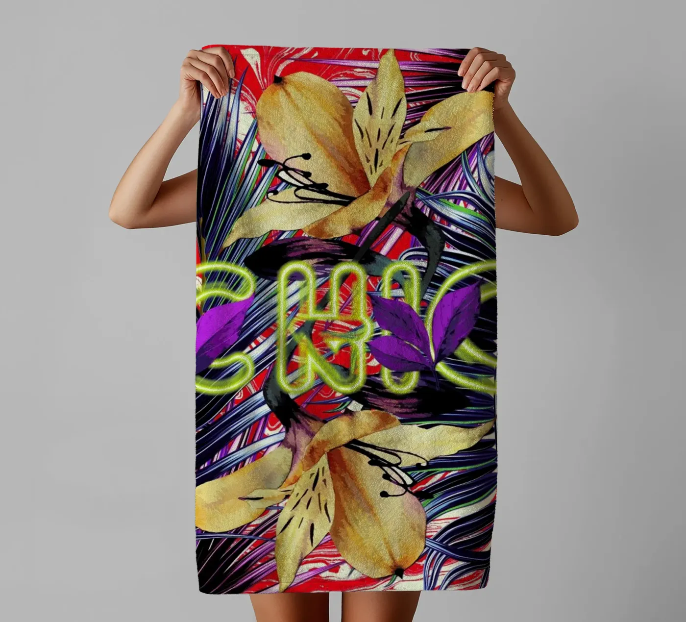 Chic towel by Mayka ienova