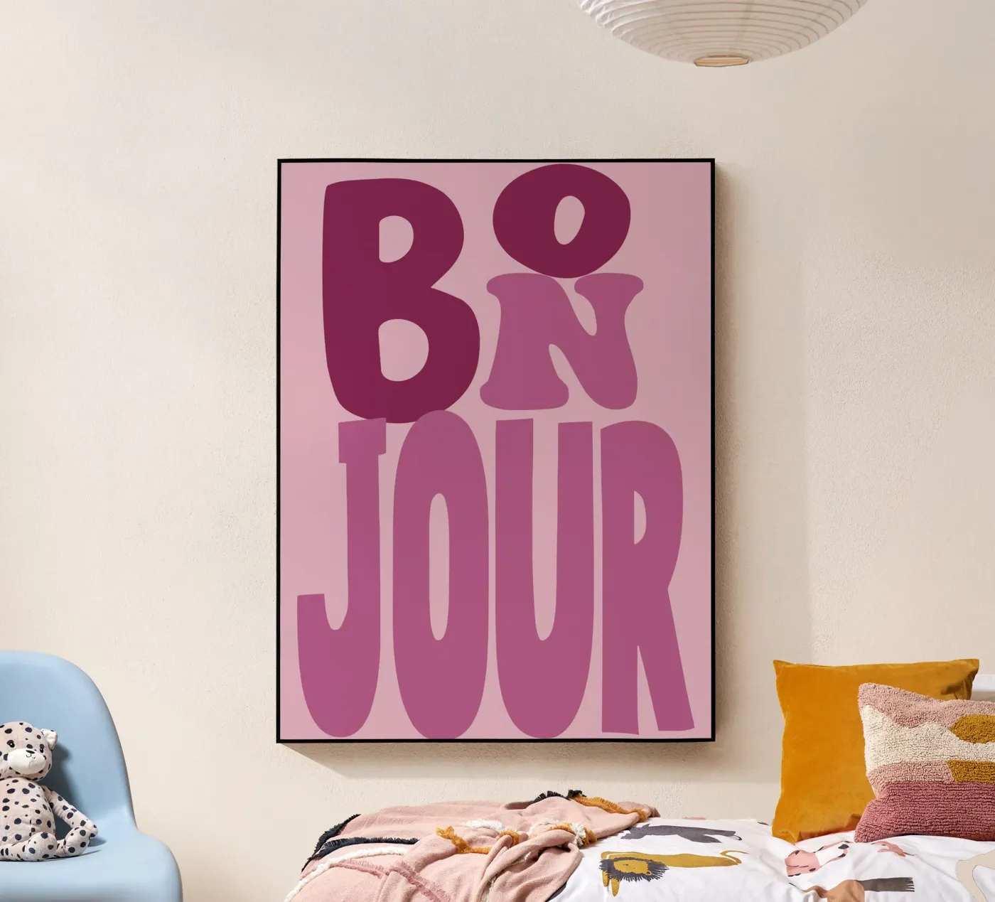 Bonjour plexiglas de Attaboy Dsgn