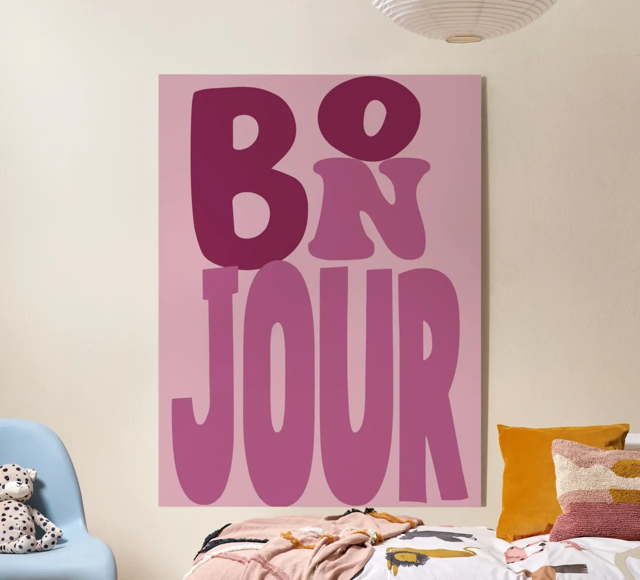 Bonjour plexiglass da Attaboy Dsgn