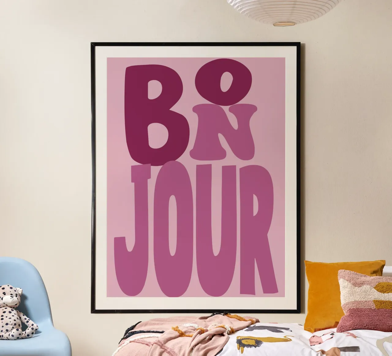 Bonjour poster by Attaboy Dsgn