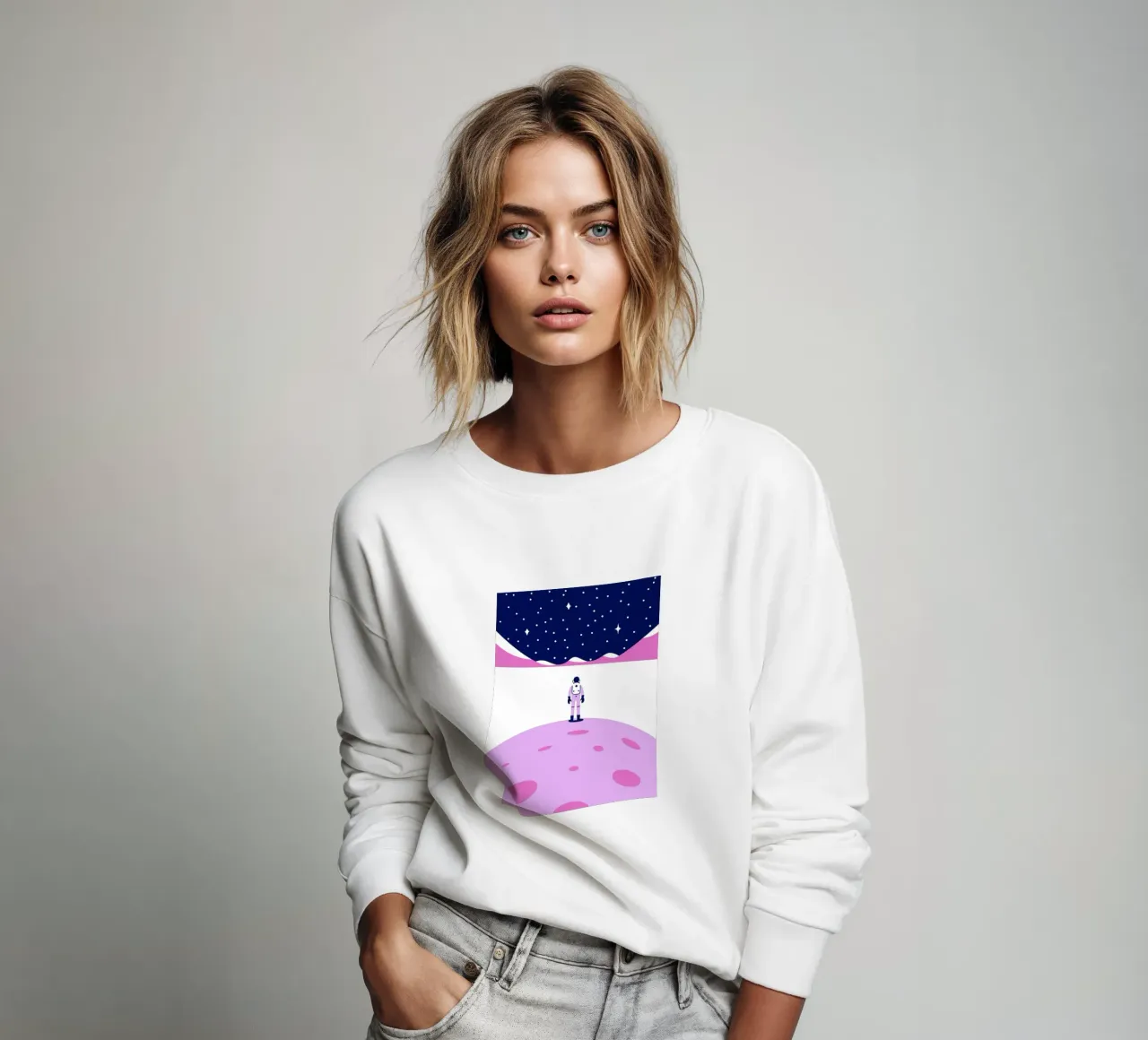 Spazio esterno felpa da TODAY'S SHOP