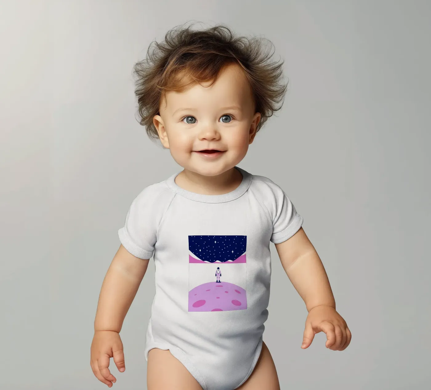 Spazio esterno body neonato maniche corte da TODAY'S SHOP