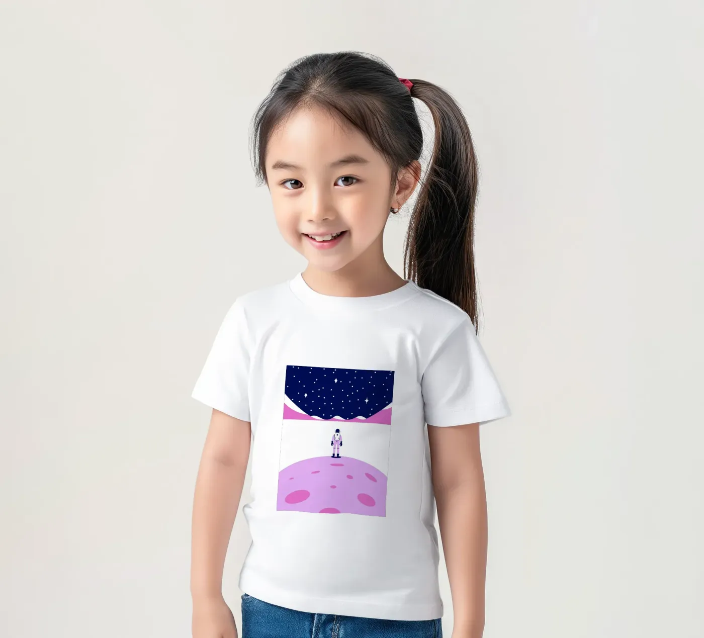 Outer space kids t-shirt by TODAY'S SHOP
