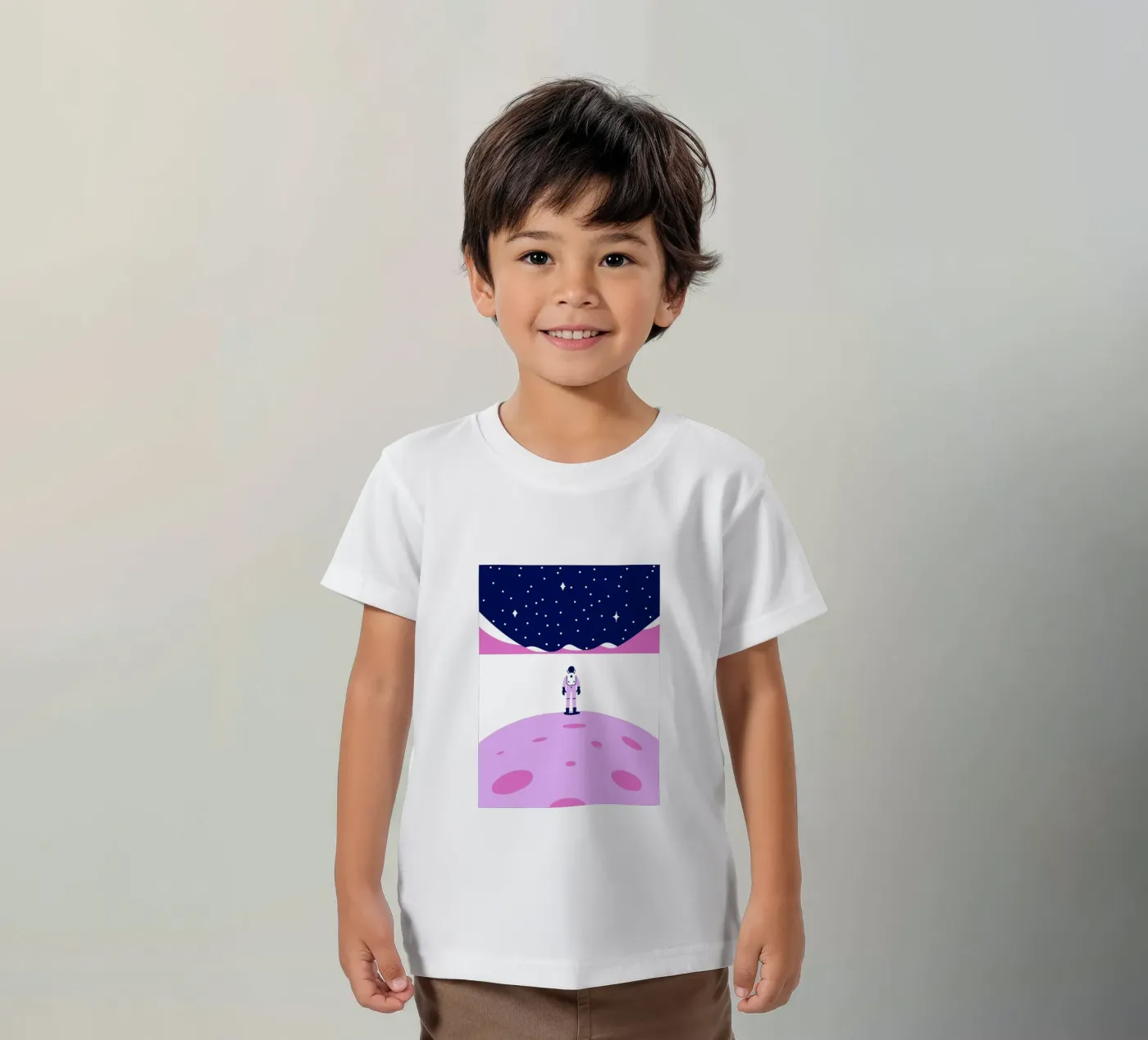 Outer space kids t-shirt by TODAY'S SHOP