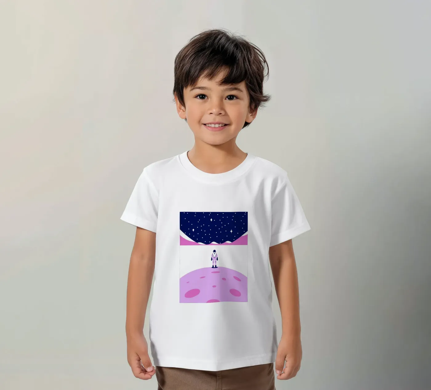 Outer space kids t-shirt by TODAY'S SHOP