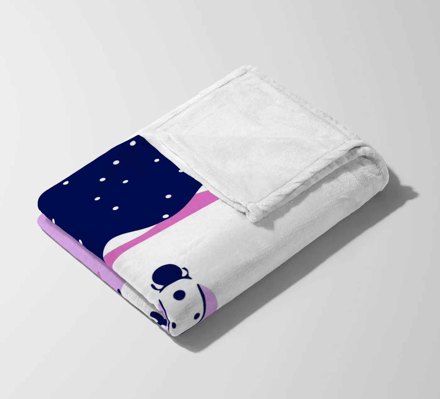 Outer space fleece blanket by TODAY'S SHOP