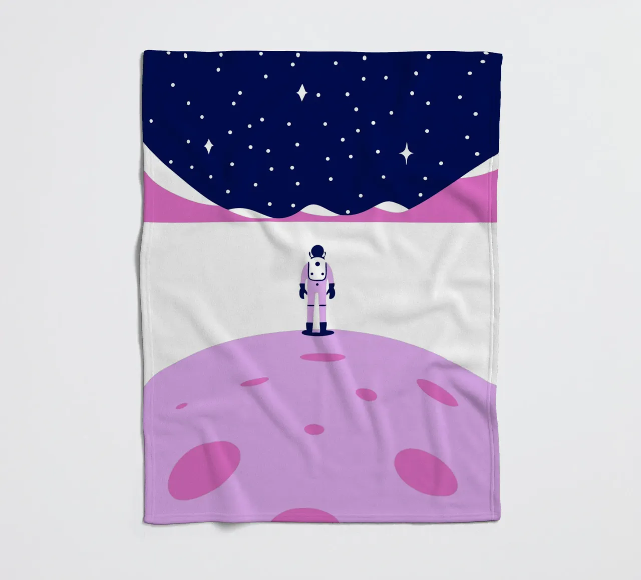 Outer space fleecedeken van TODAY'S SHOP