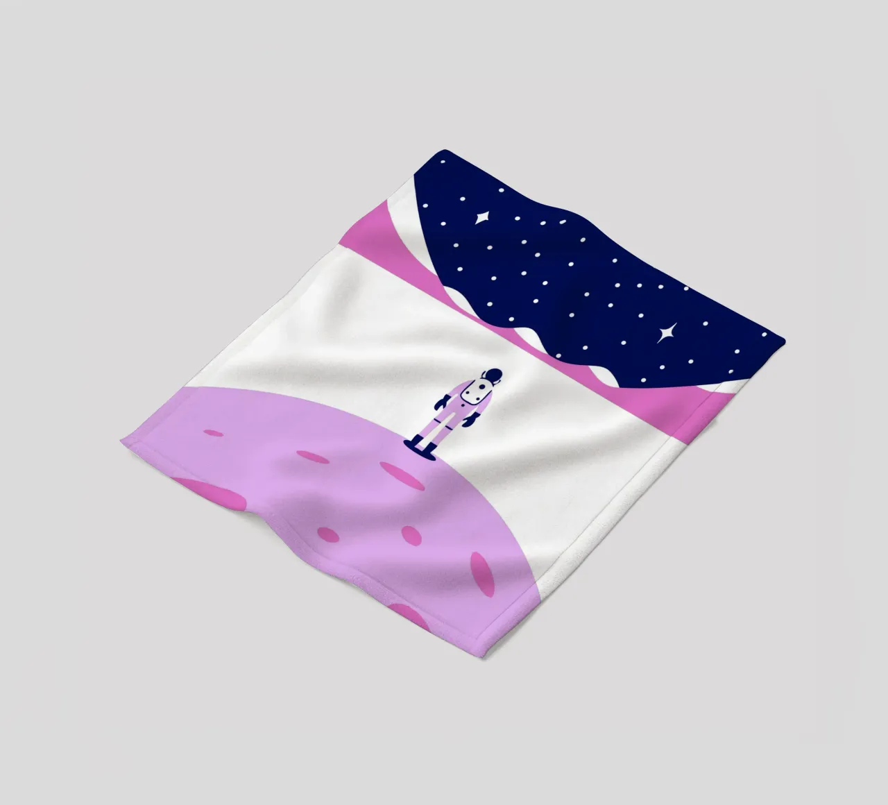 Outer space fleecedeken van TODAY'S SHOP