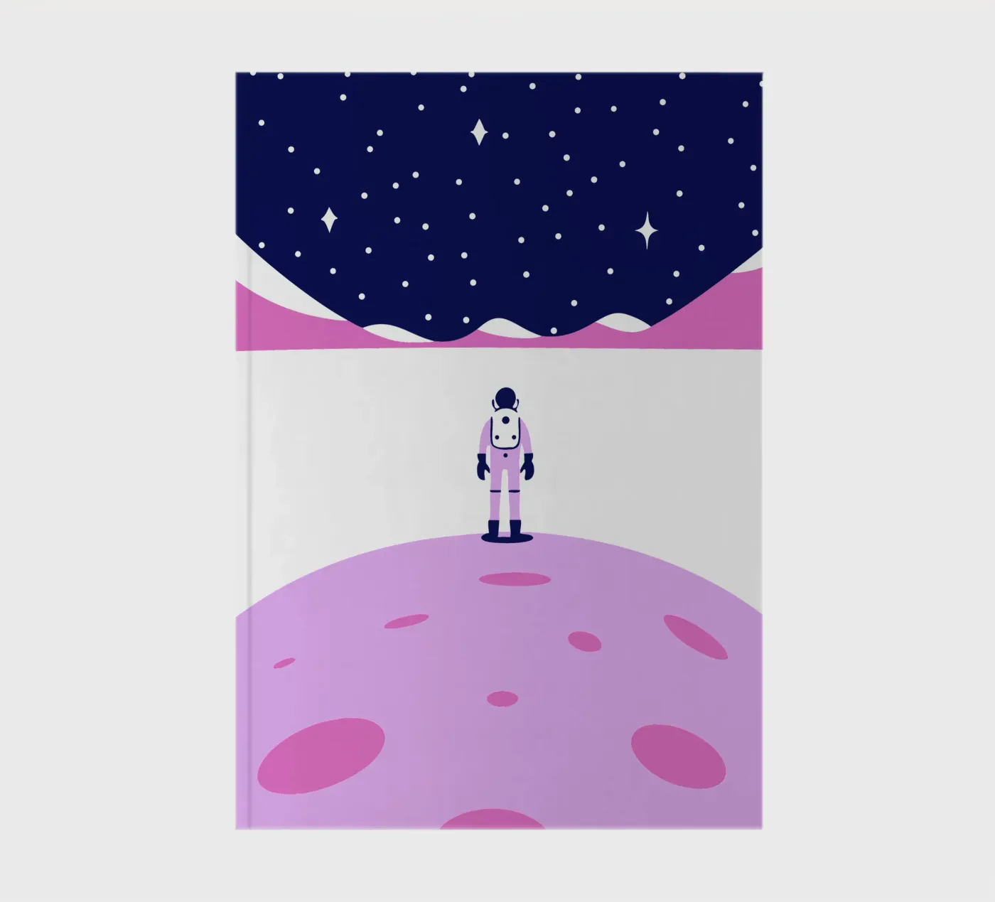 Outer space notebook by TODAY'S SHOP