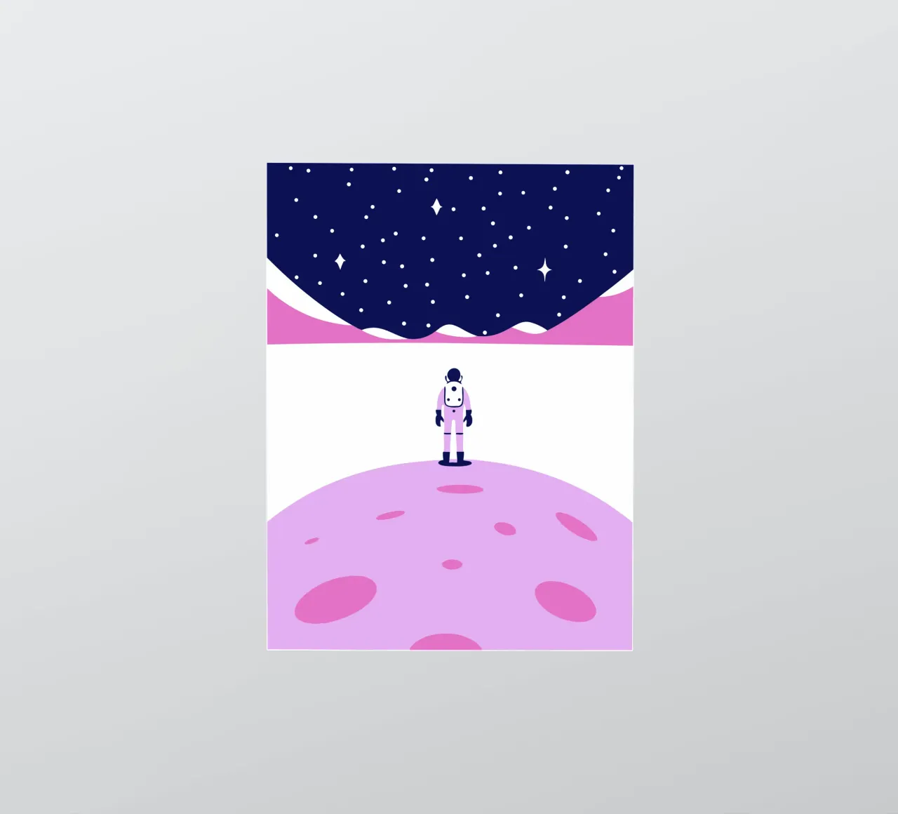 Outer space sticker by TODAY'S SHOP