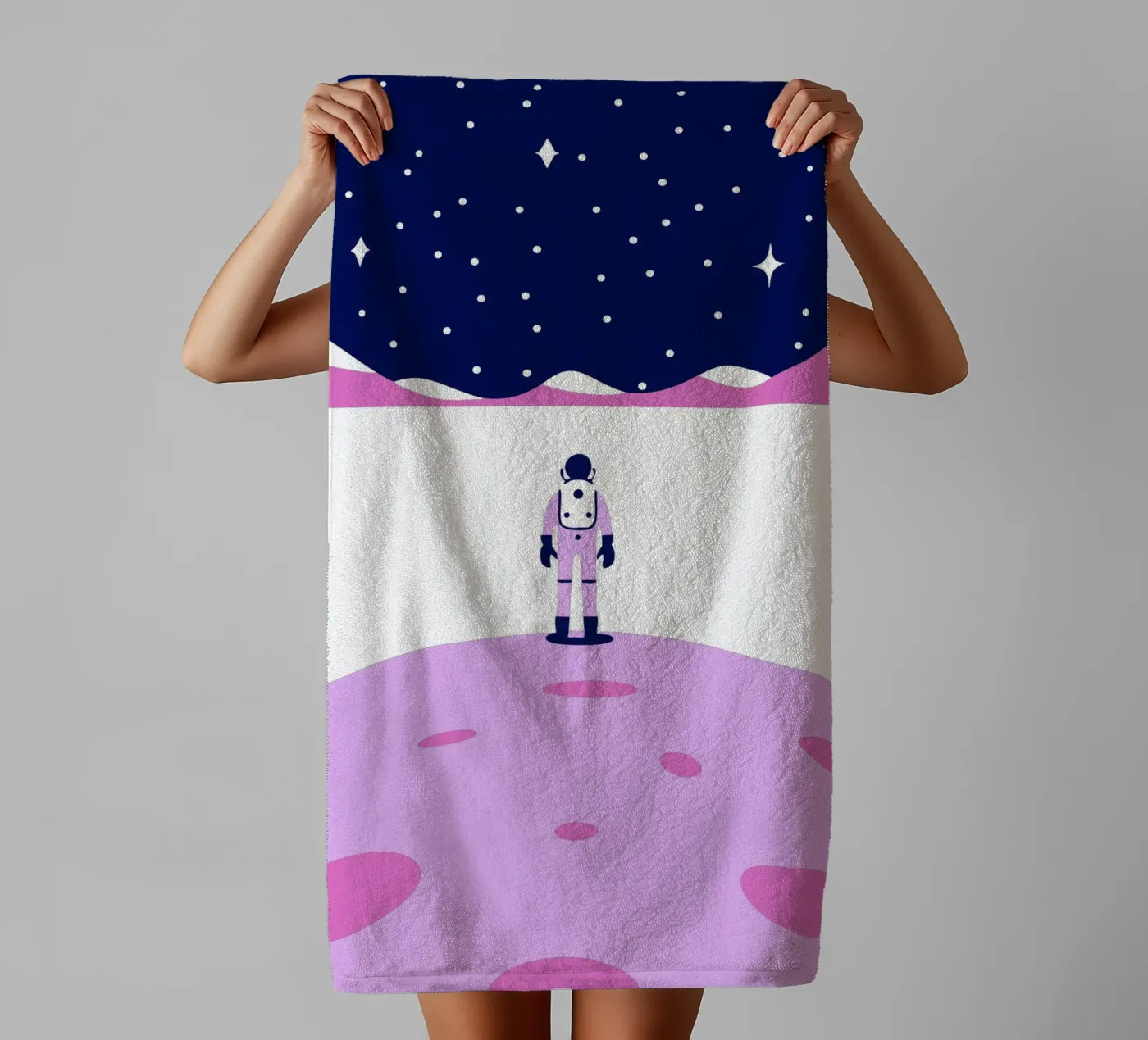 Spazio esterno asciugamano da bagno da TODAY'S SHOP