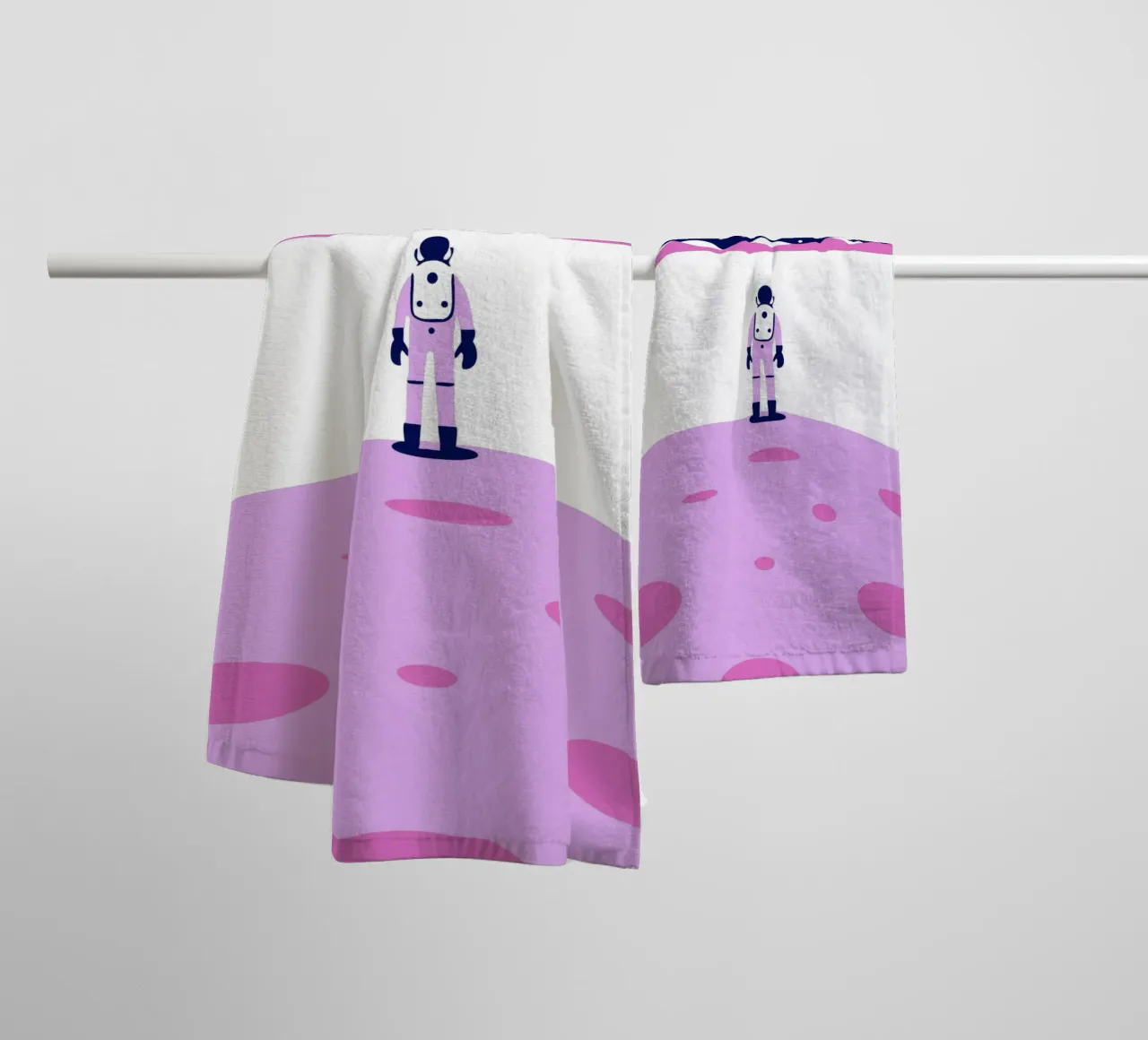 Outer space towel by TODAY'S SHOP