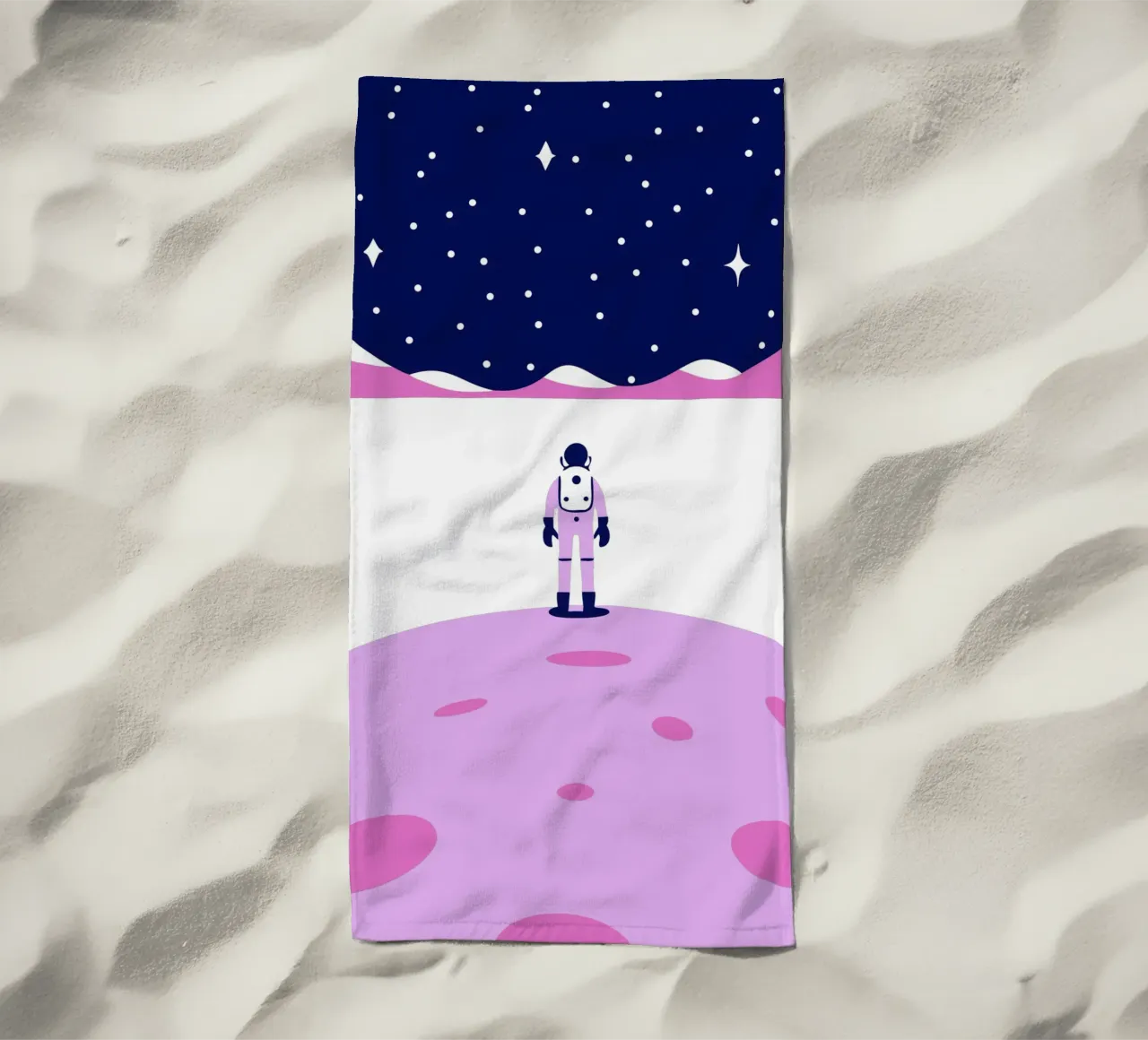 Outer space beach towel by TODAY'S SHOP