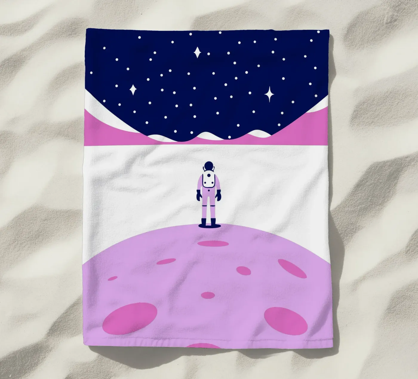 Outer space beach towel by TODAY'S SHOP
