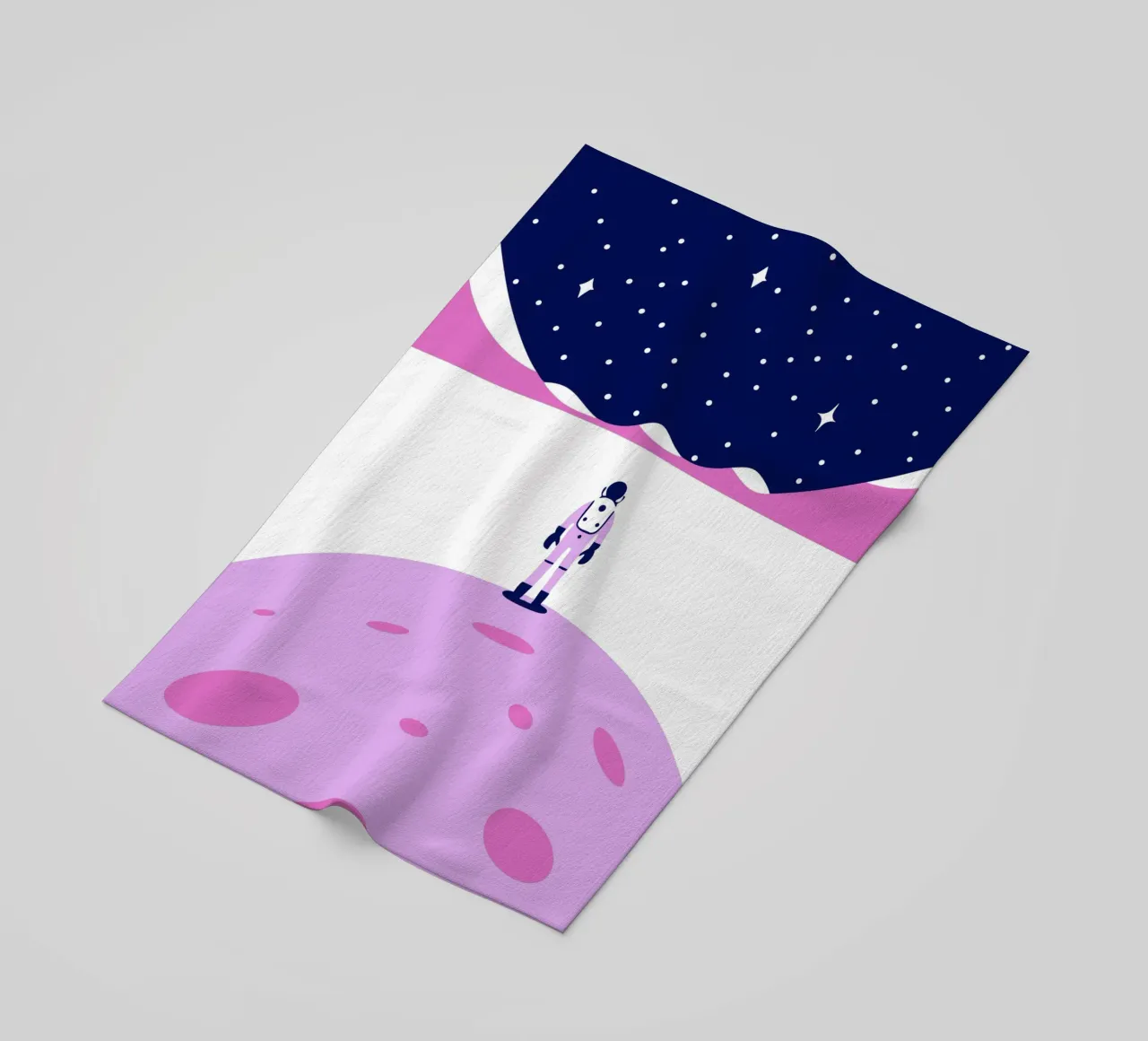 Outer space beach towel by TODAY'S SHOP