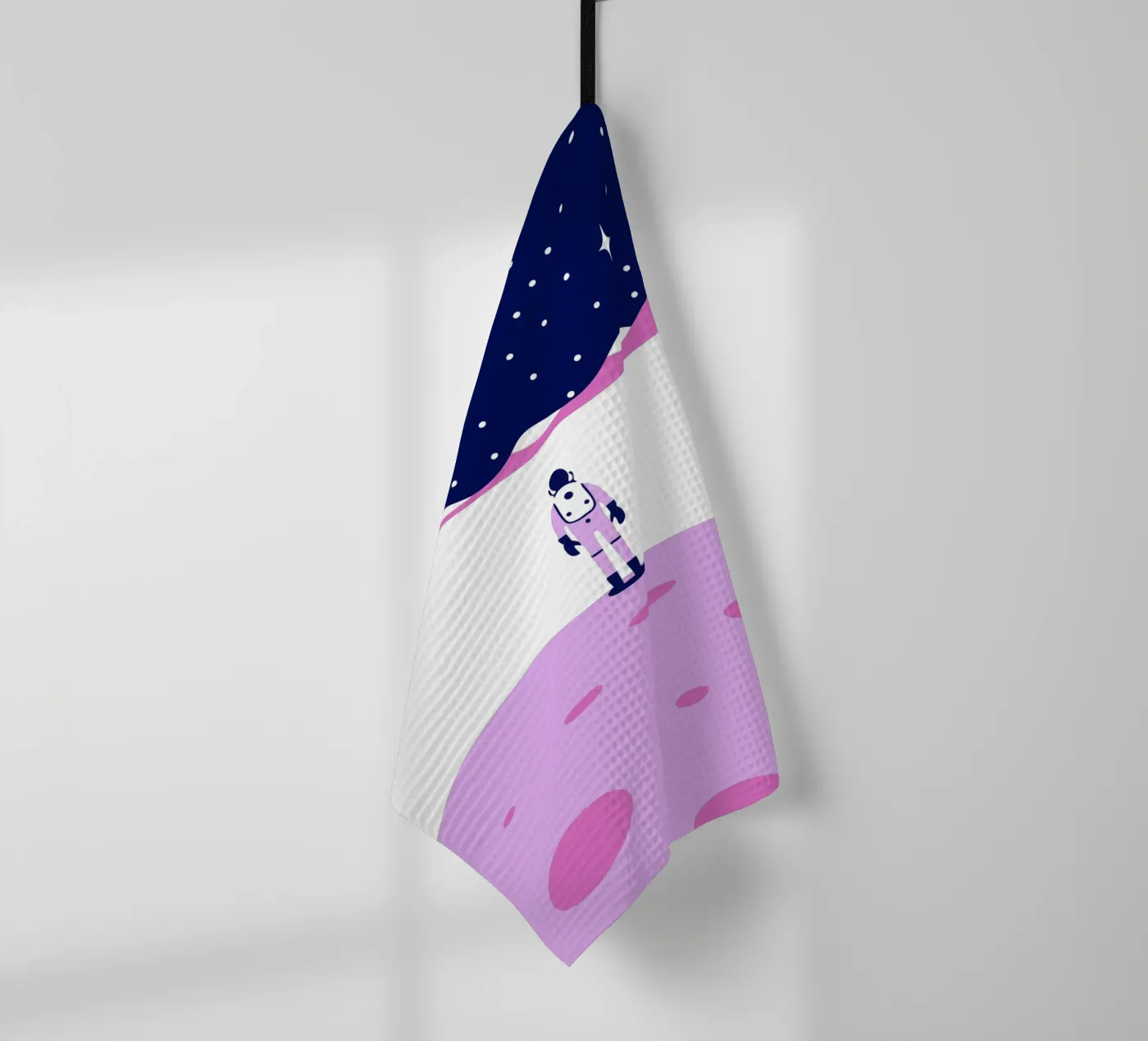 Outer space tea towel by TODAY'S SHOP