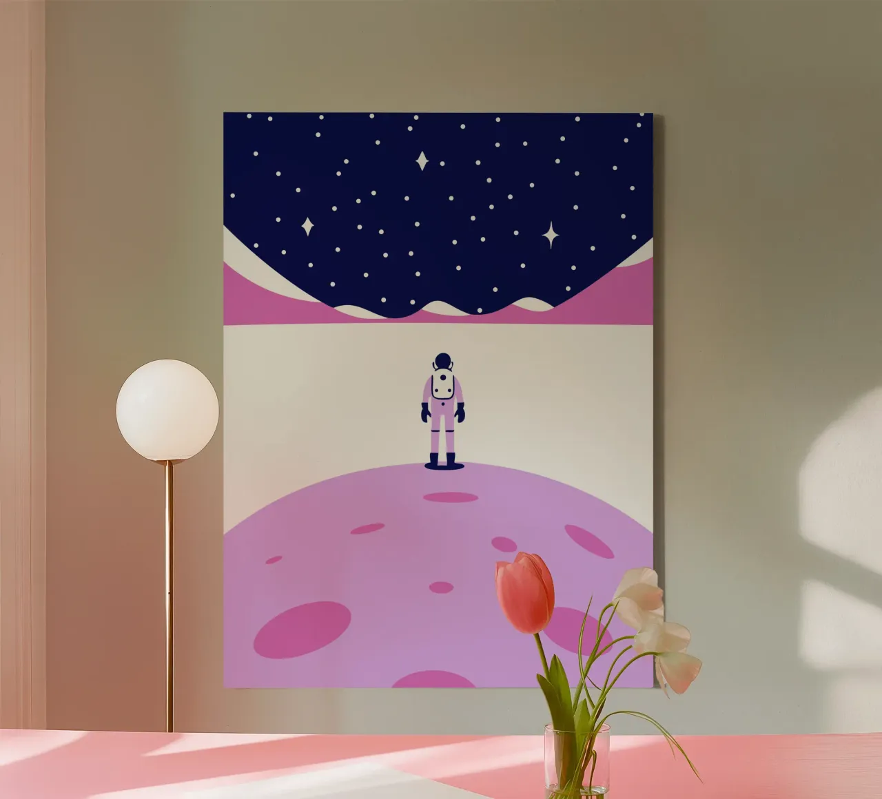 Outer space canvas by TODAY'S SHOP