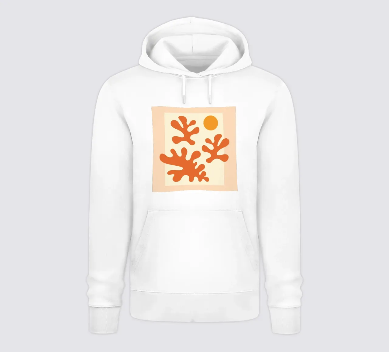 Terracotta Matisse felpa con cappuccio da EDMPROJECT