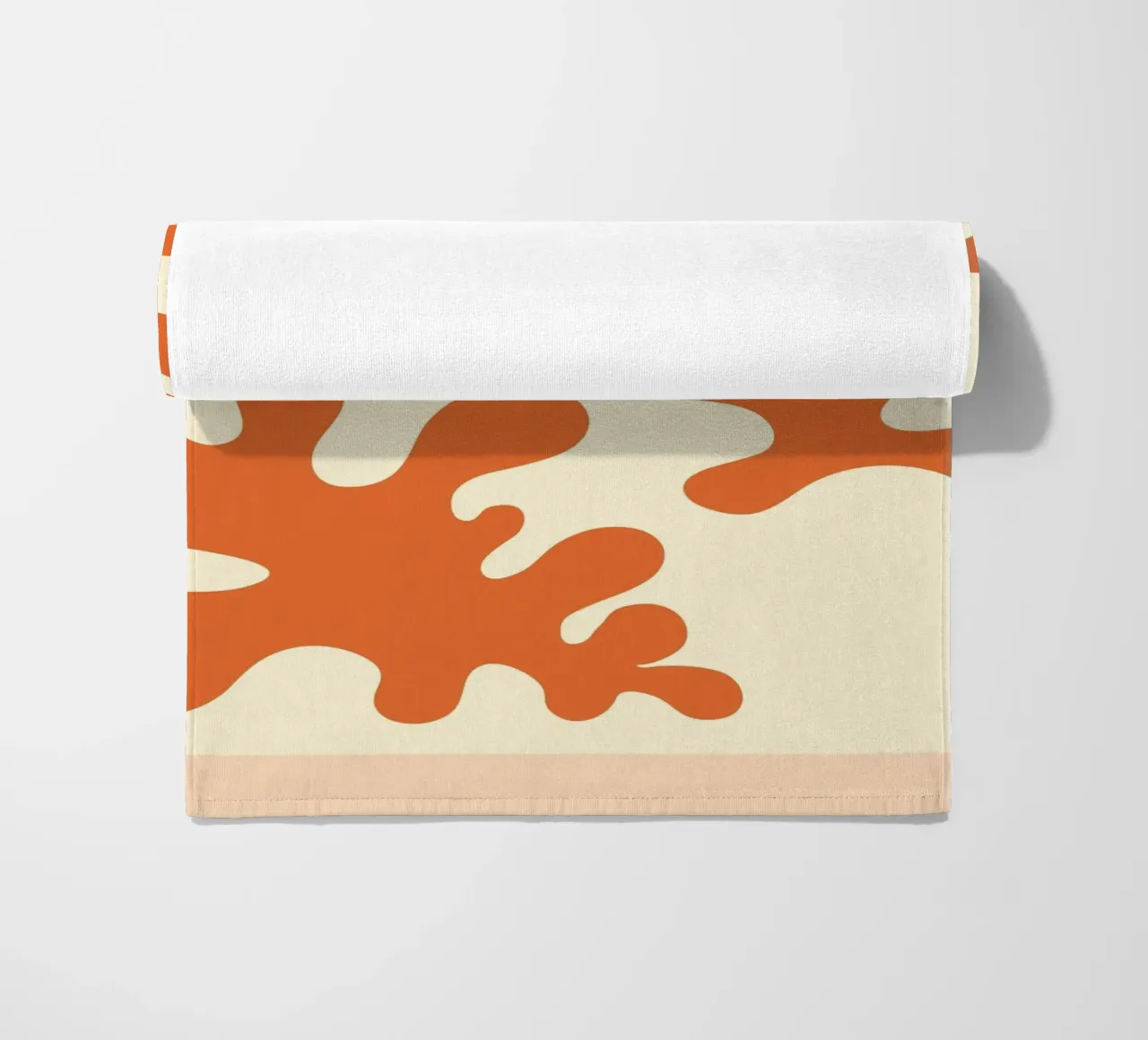 Terracotta Matisse Strandtuch von EDMPROJECT