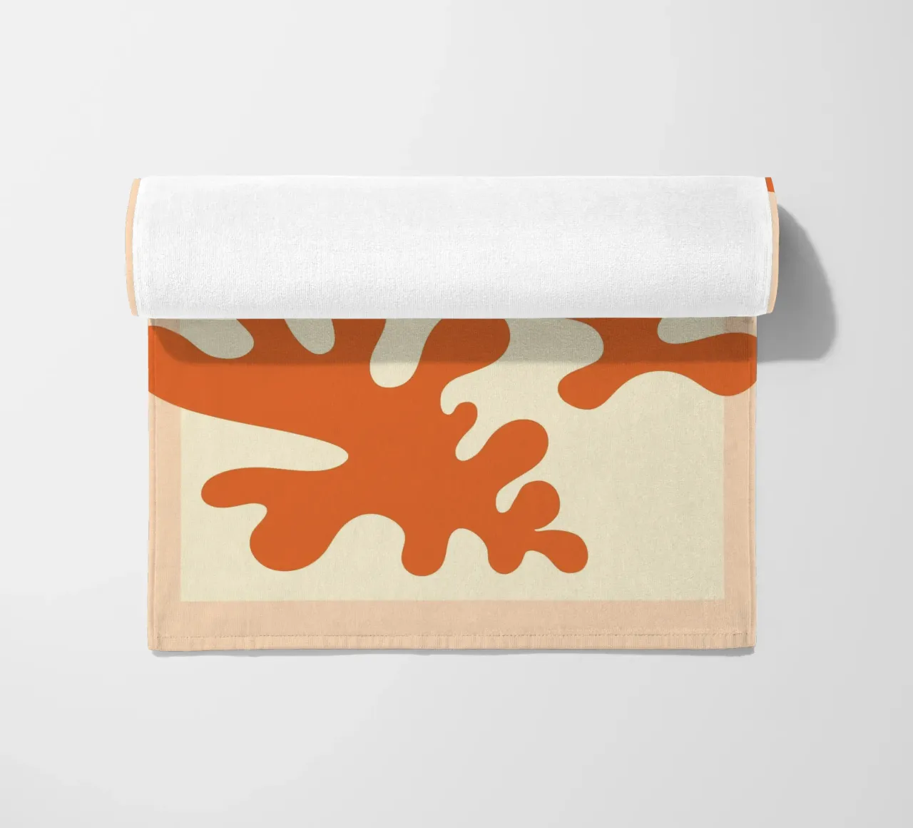 Terracotta Matisse Strandtuch von EDMPROJECT
