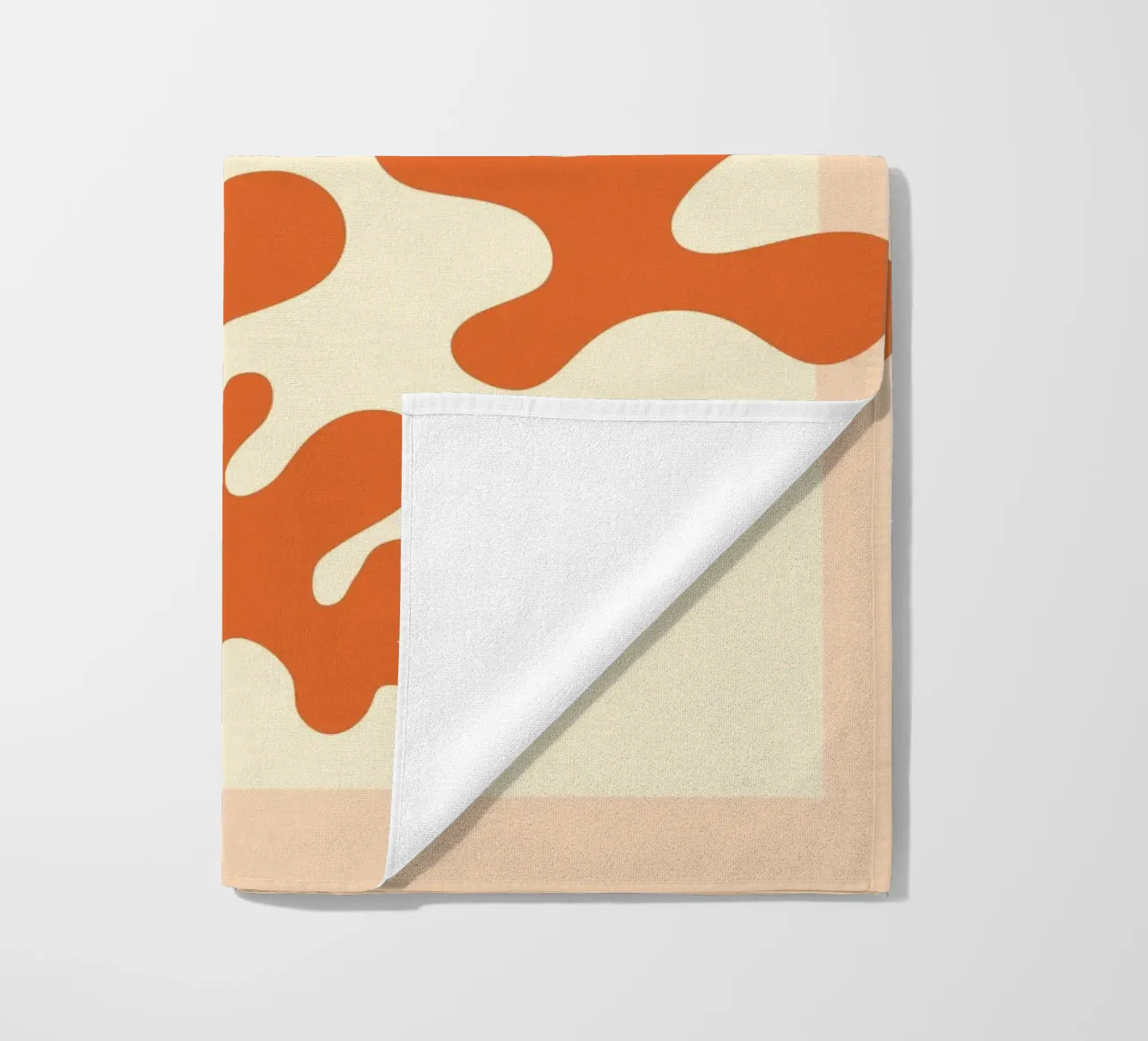 Terracotta Matisse Strandtuch von EDMPROJECT