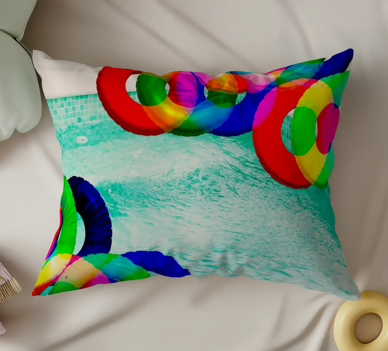 If you can´t swim cuscino da Ohkimiko