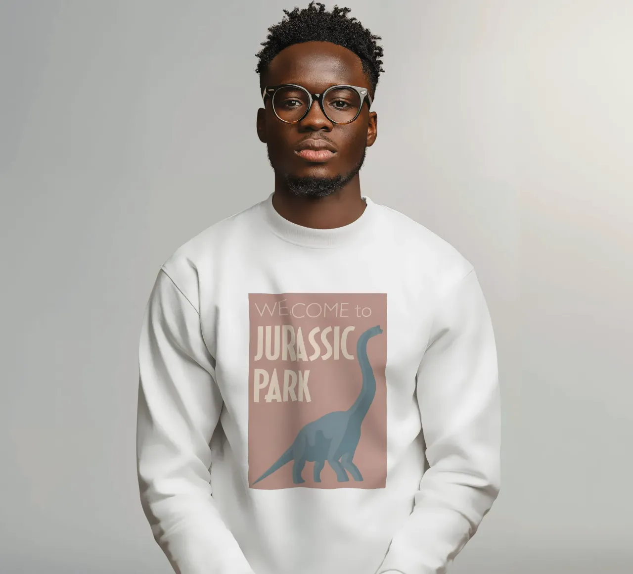 Welcome to Jurassic felpa da Attaboy Dsgn