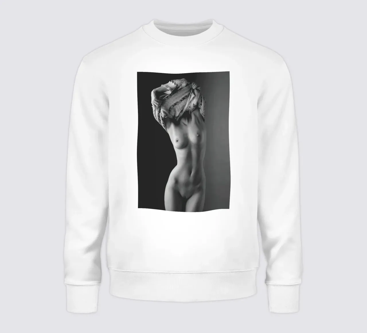 Iveta and a jumper Sweatshirt von Dave Hare Photography