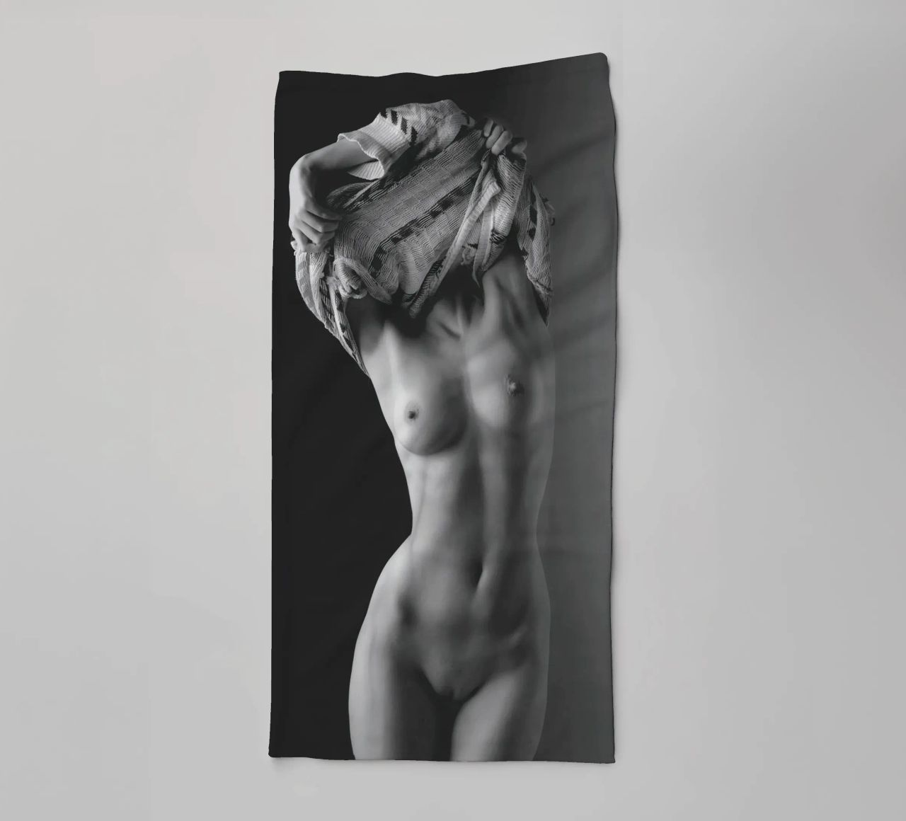 Iveta and a jumper towel by Dave Hare Photography