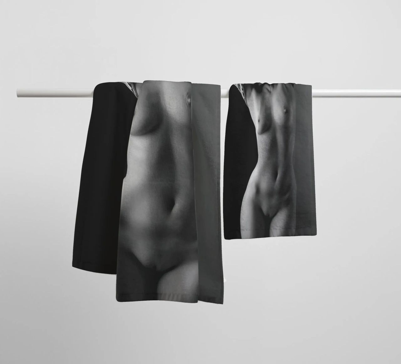 Iveta and a jumper towel by Dave Hare Photography