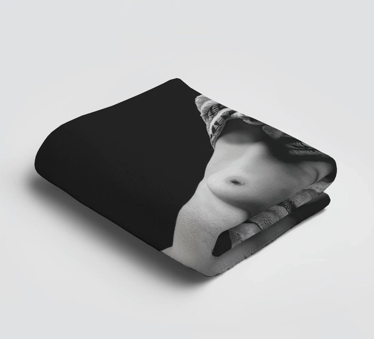 Iveta and a jumper towel by Dave Hare Photography