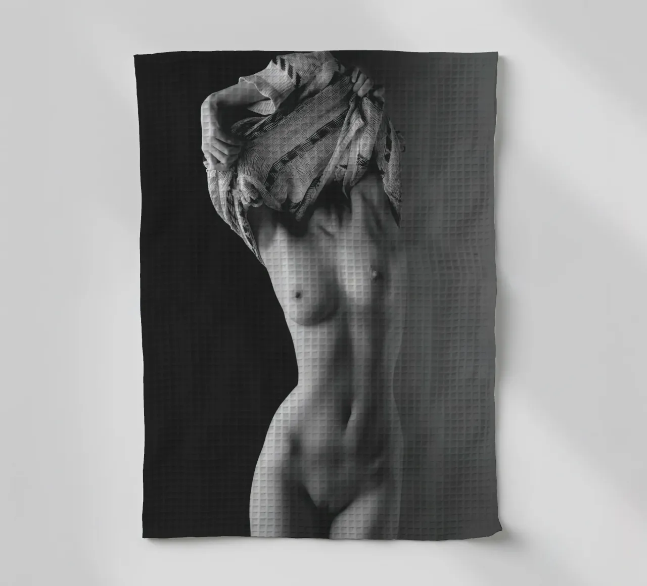 Iveta and a jumper canovaccio da cucina da Dave Hare Photography